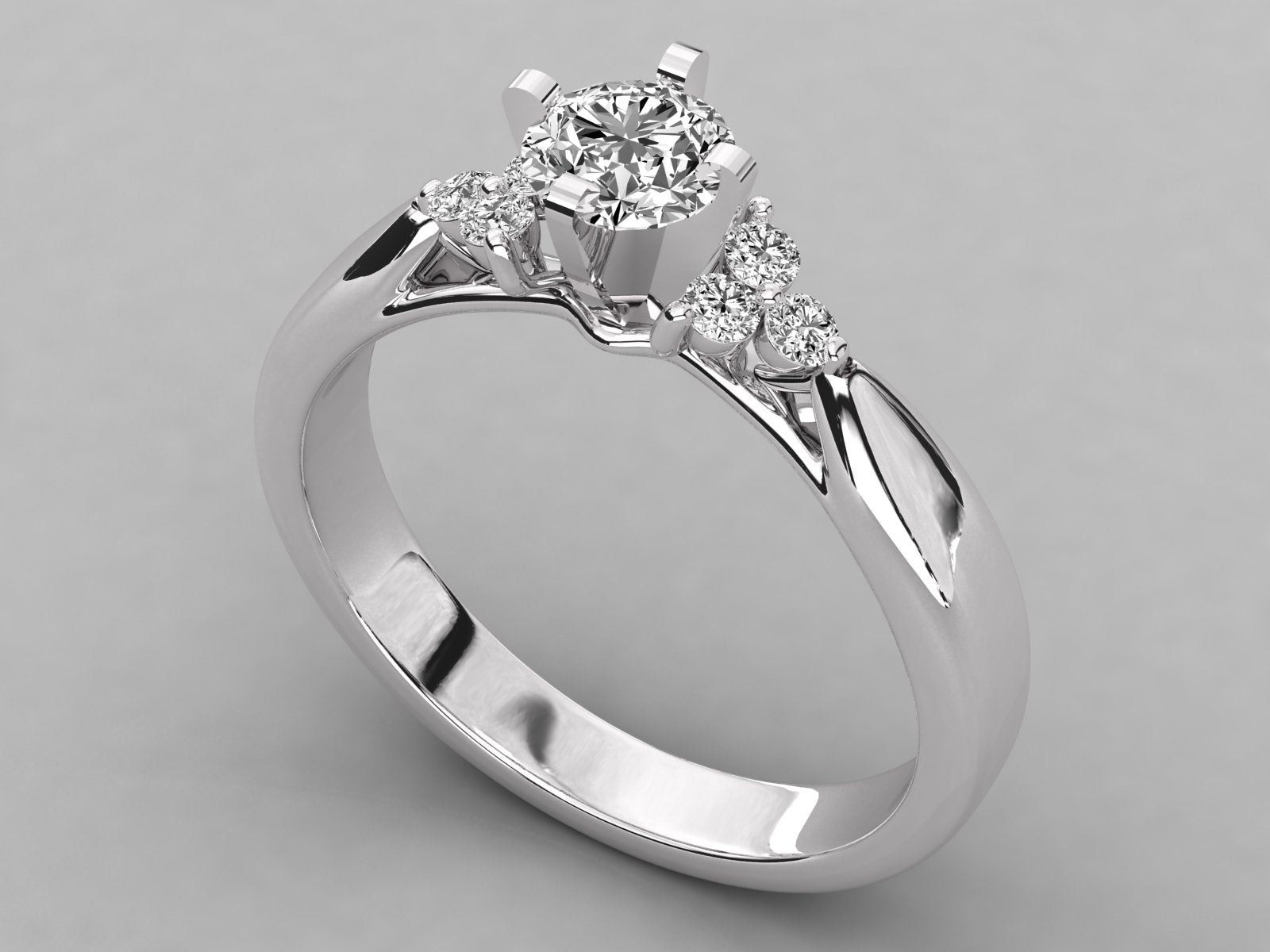 White Gold Ring