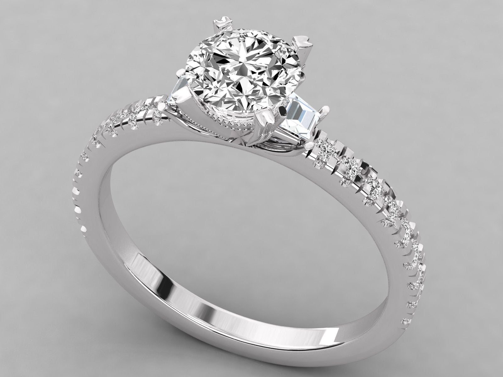 White Gold Ring