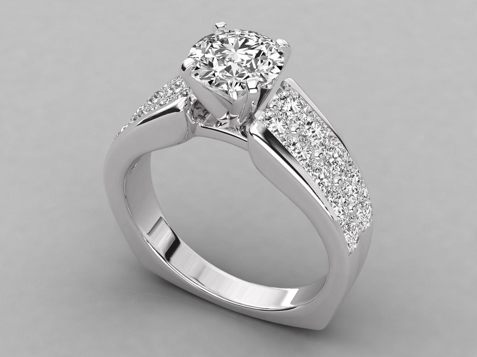 White Gold Ring