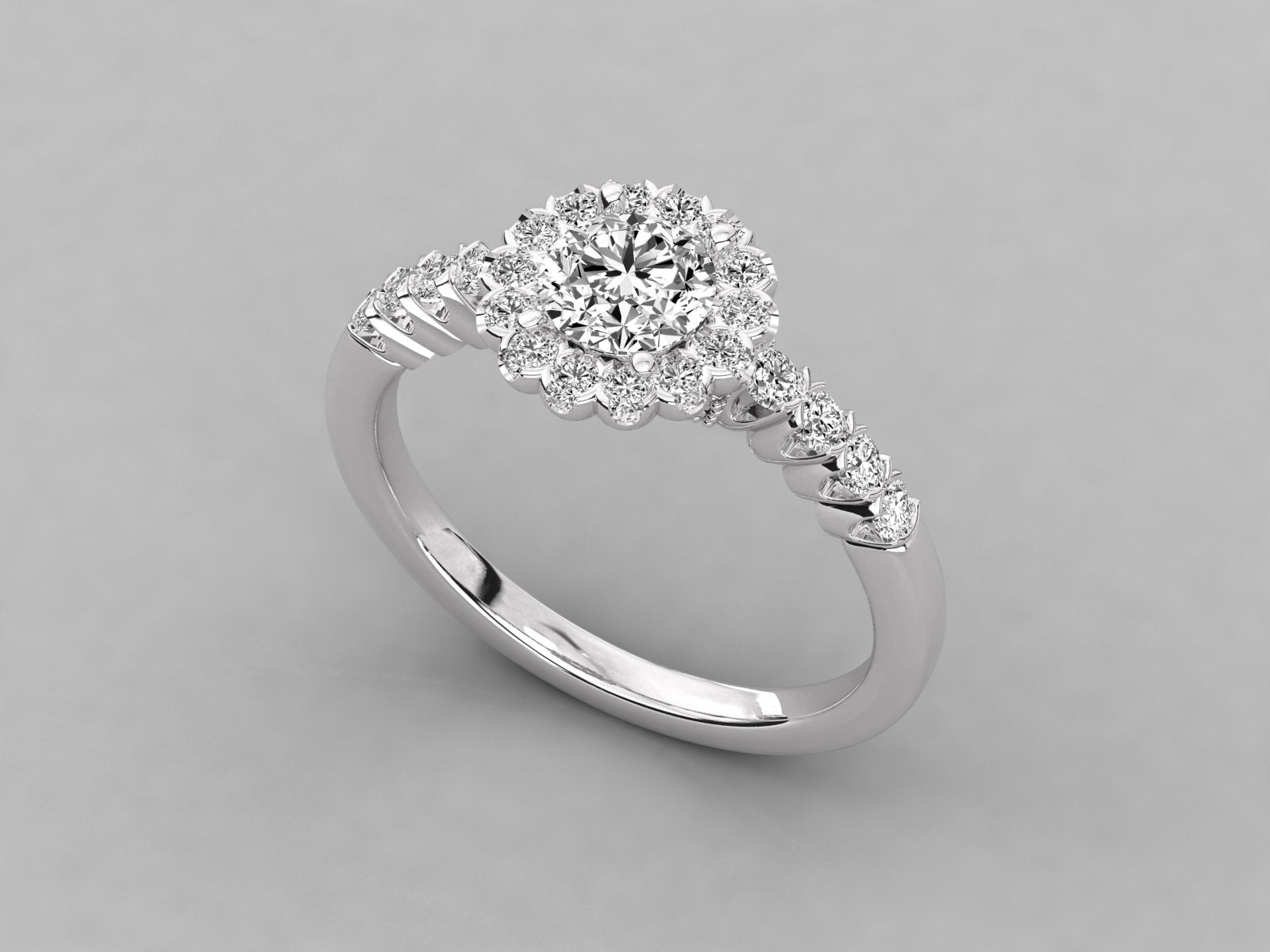 White Gold Ring