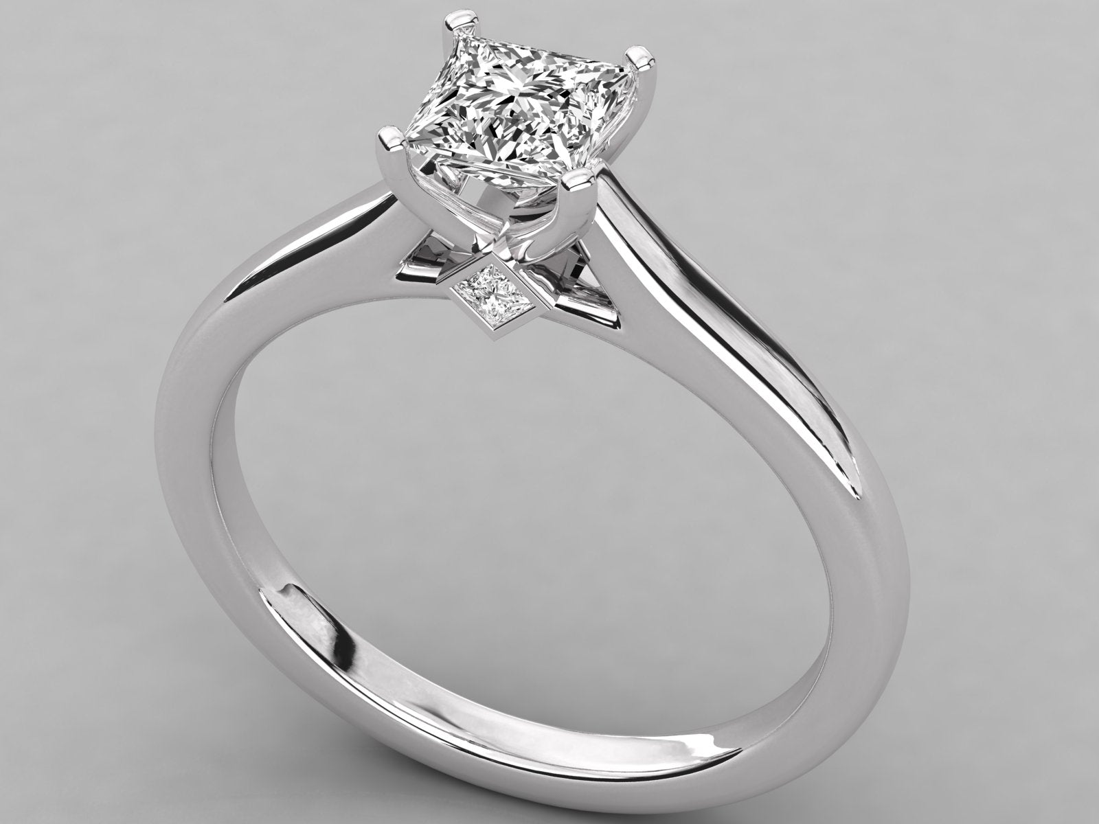White Gold Ring