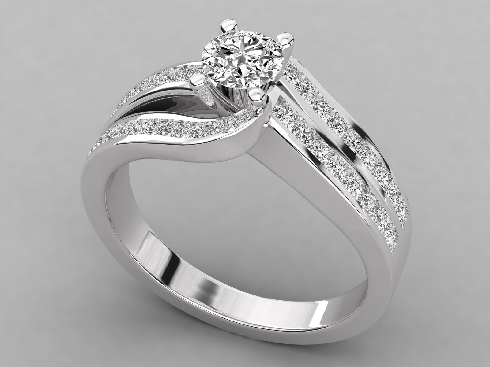 White Gold Ring
