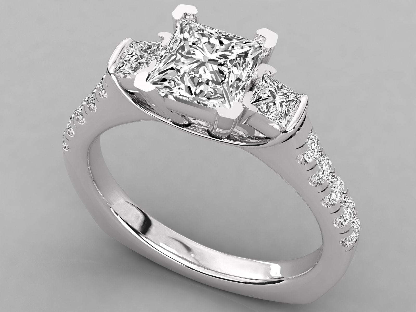 White Gold Ring