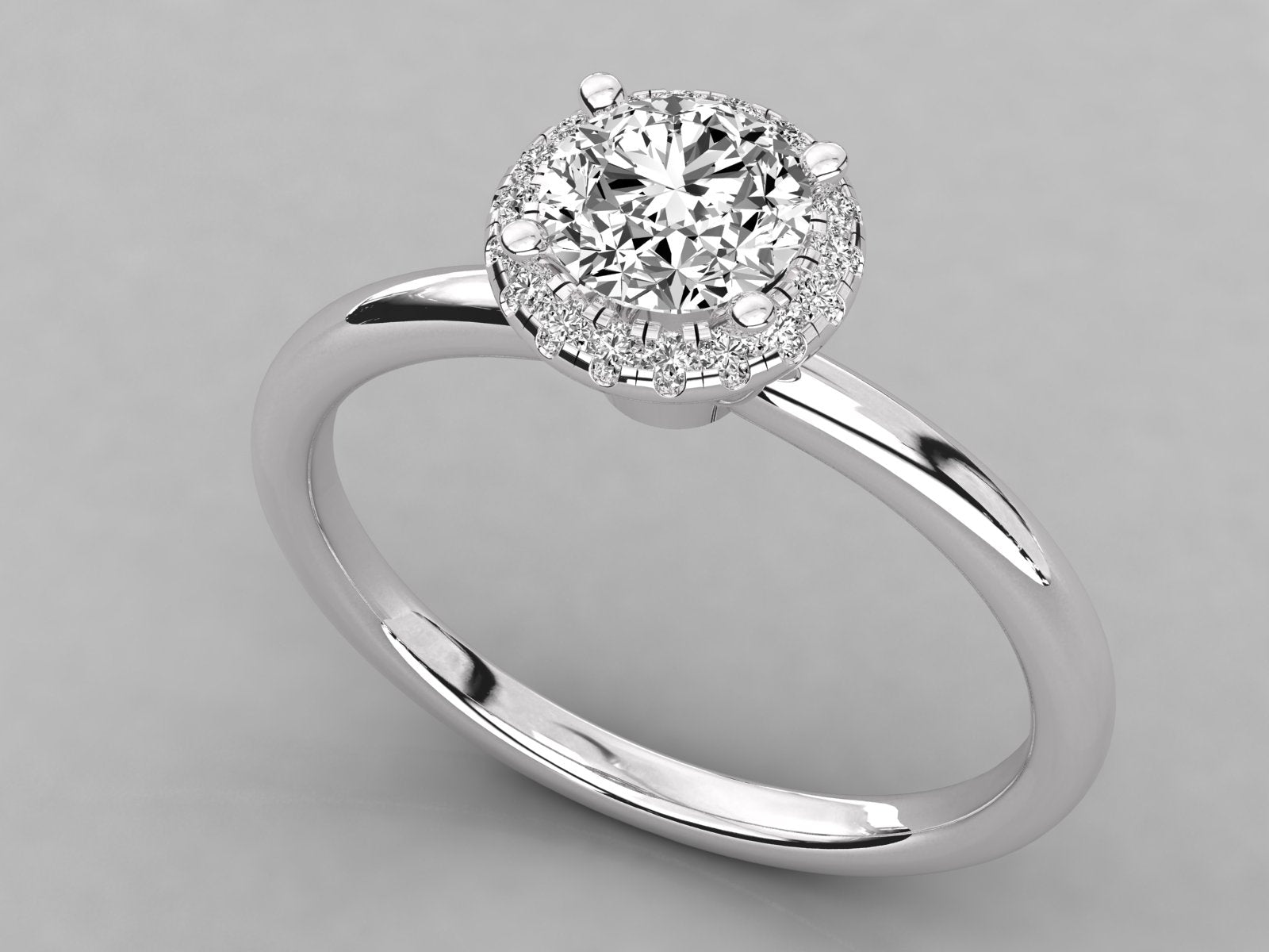 White Gold Ring