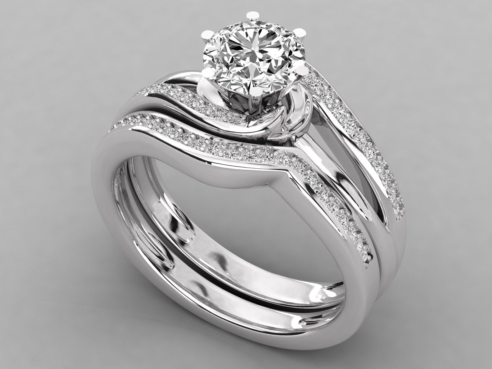 White Gold Ring