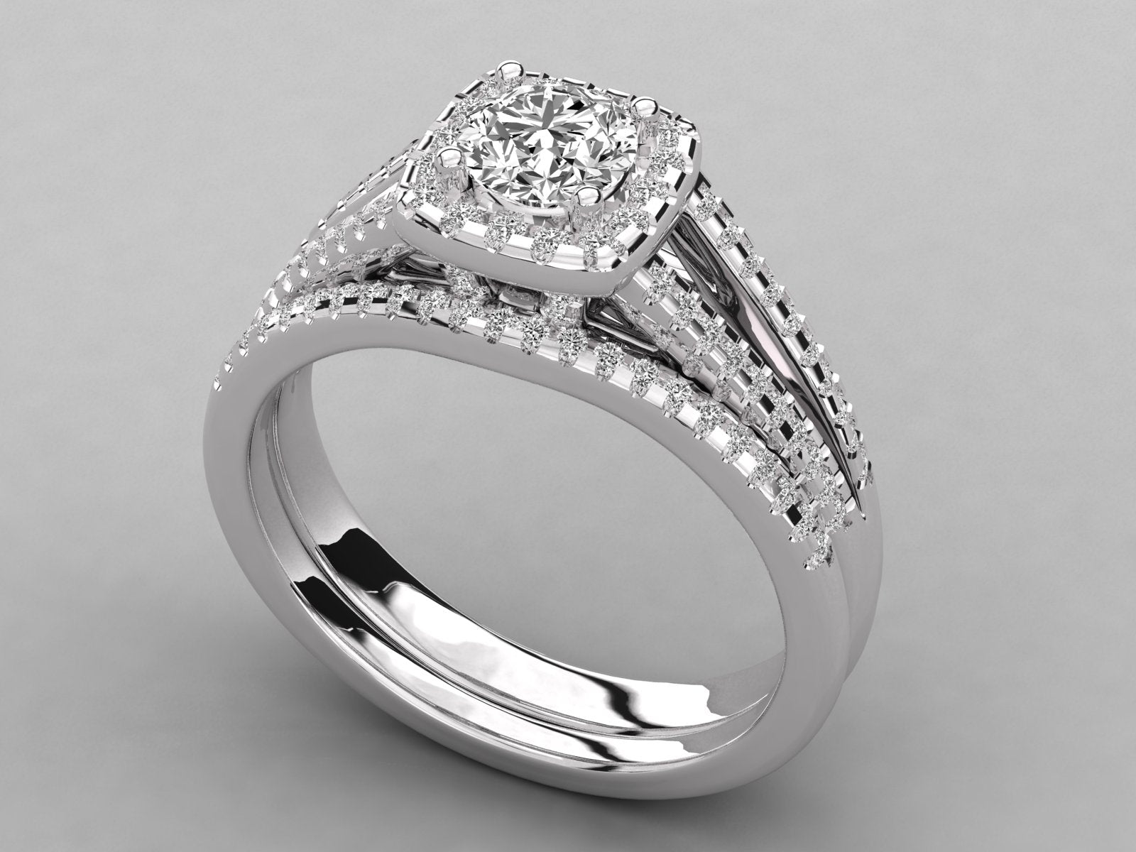 White Gold Ring