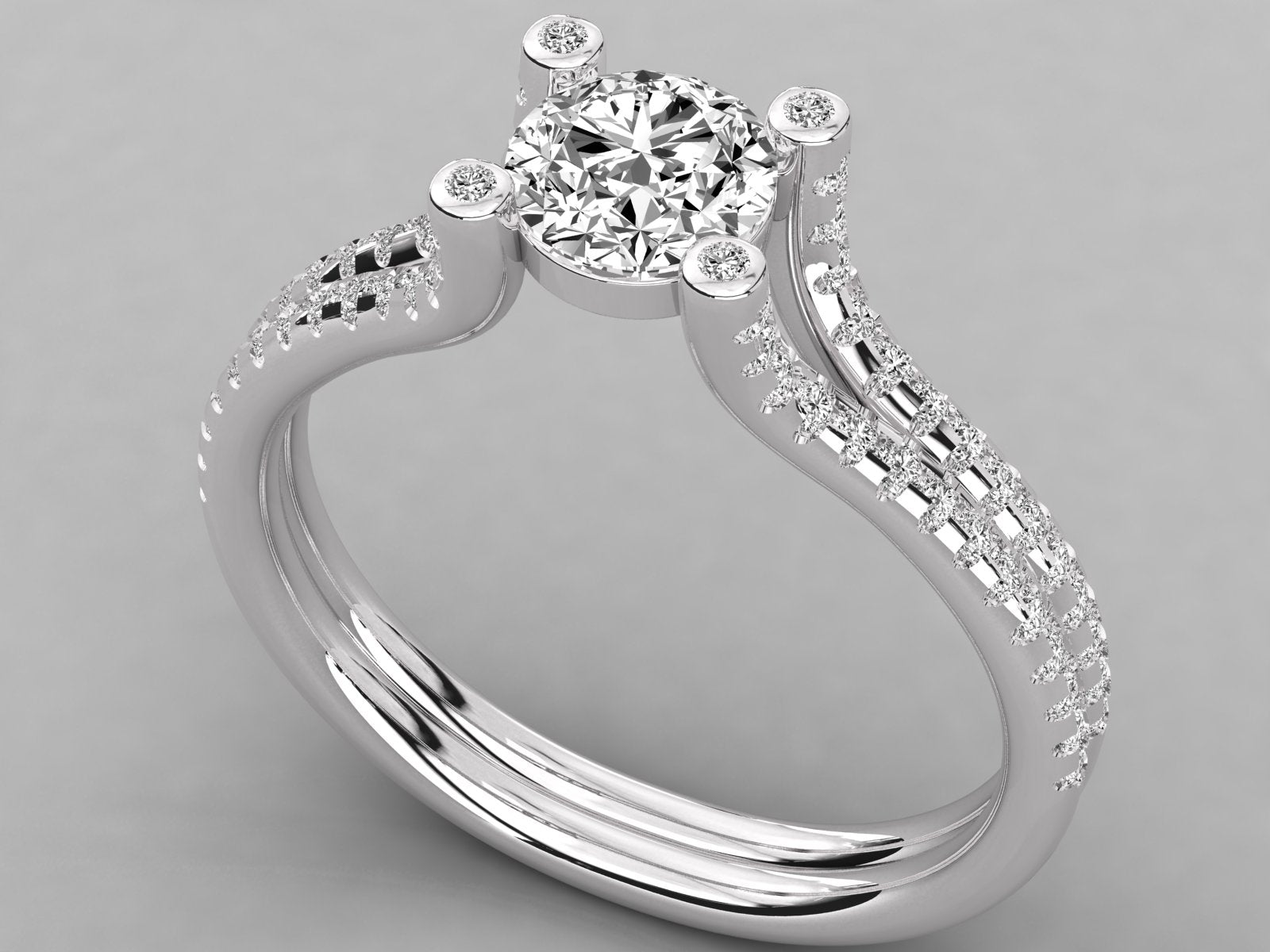 White Gold Ring