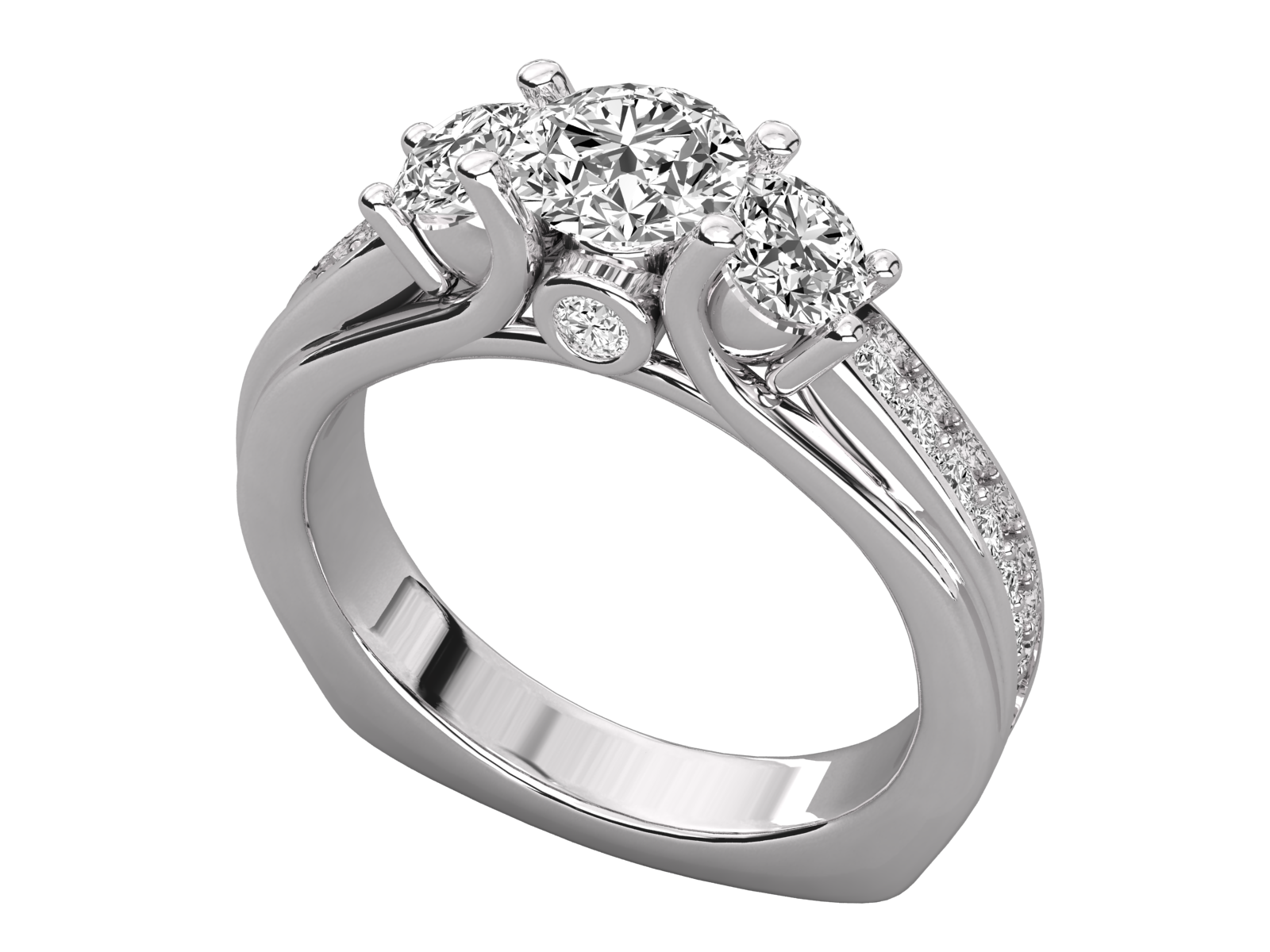 White Gold Ring