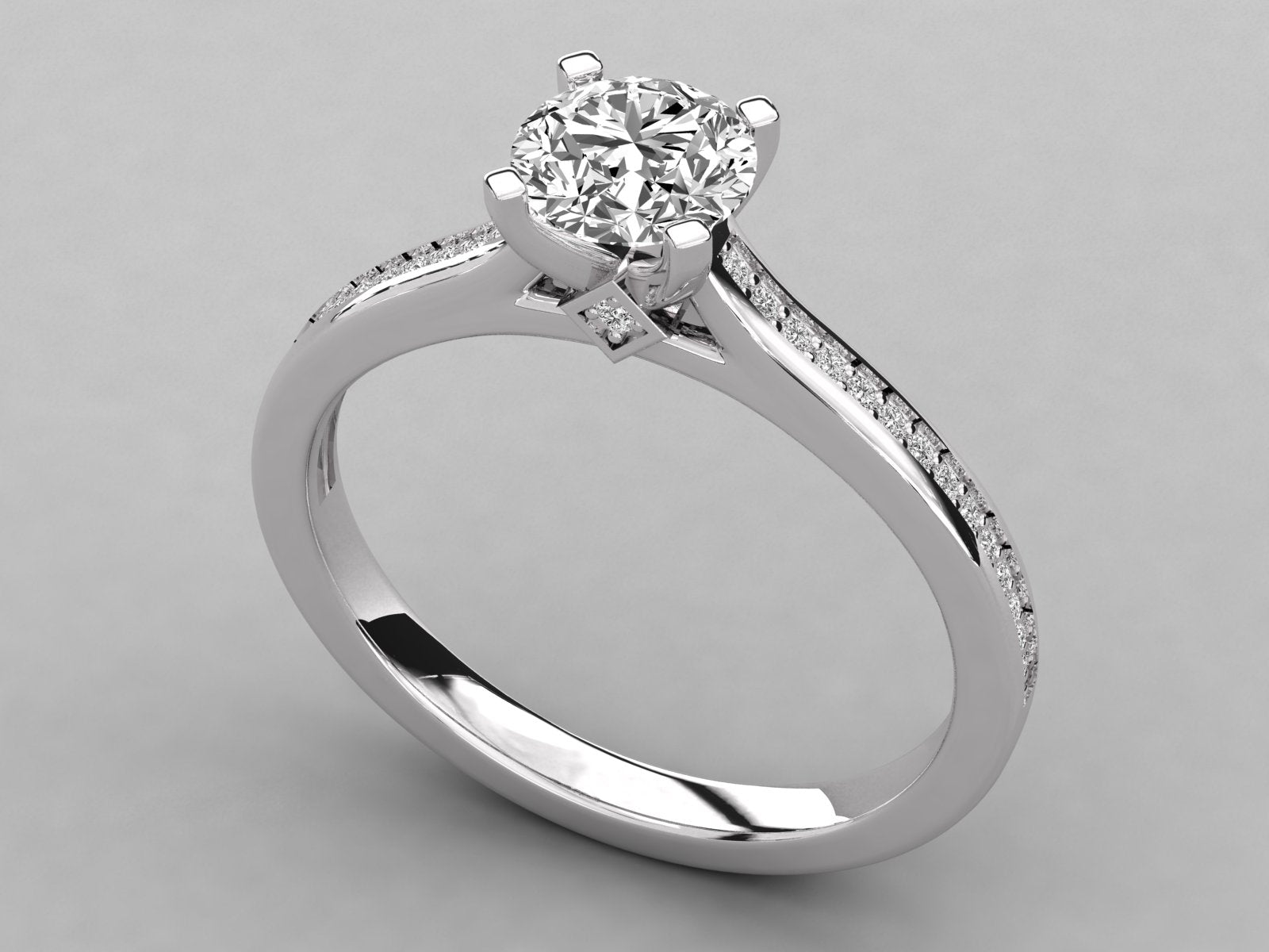 White Gold Ring