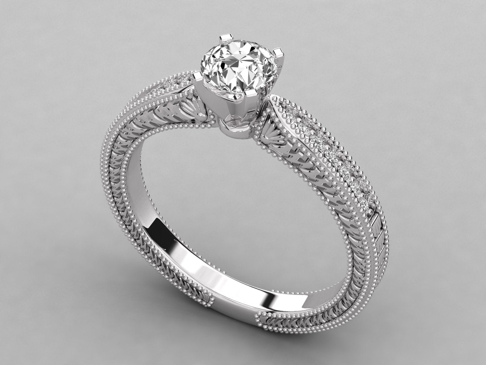 White Gold Ring