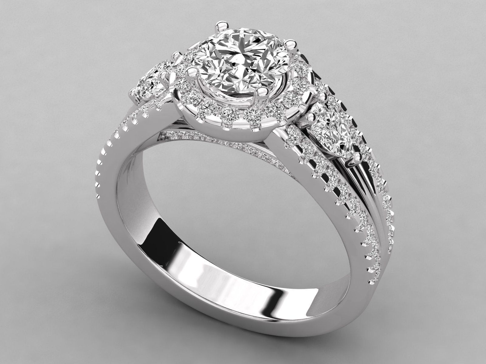 White Gold Ring