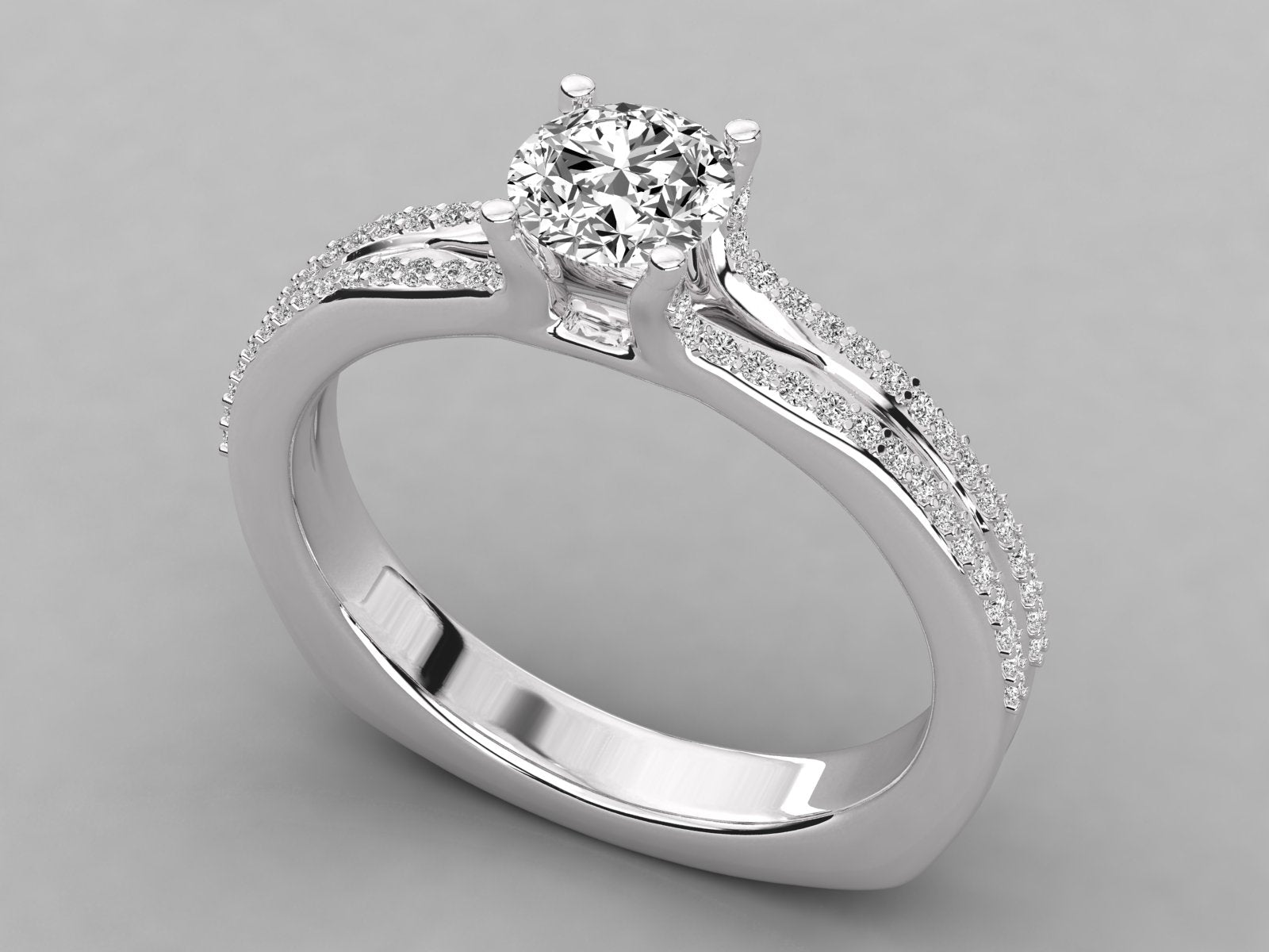 White Gold Ring