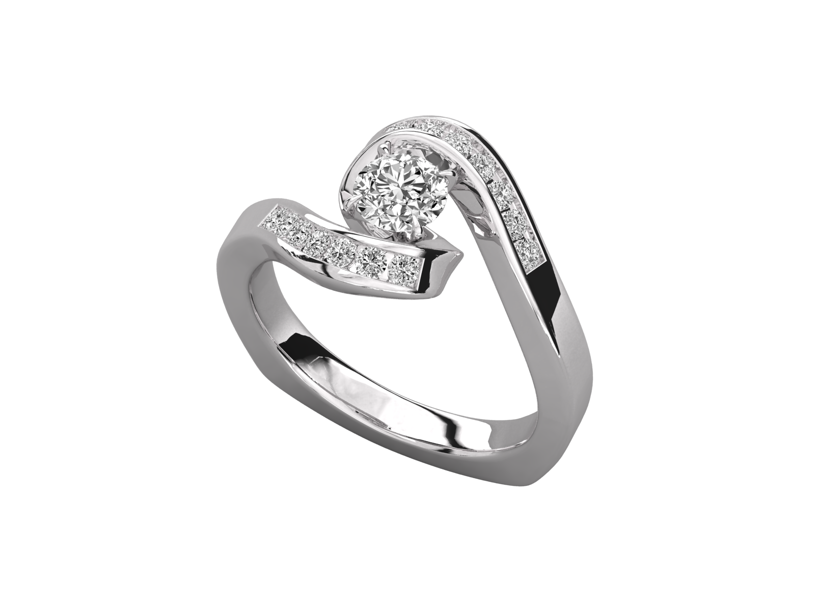 White Gold Ring