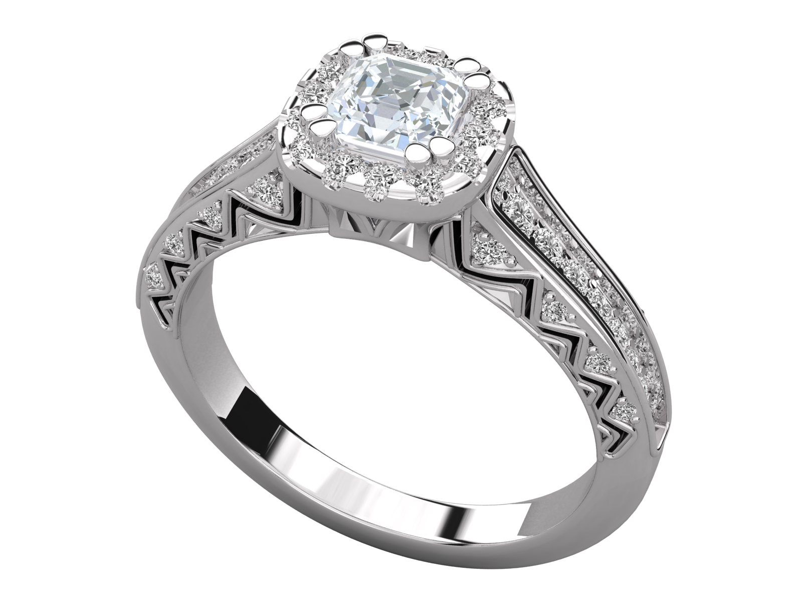 White Gold Ring