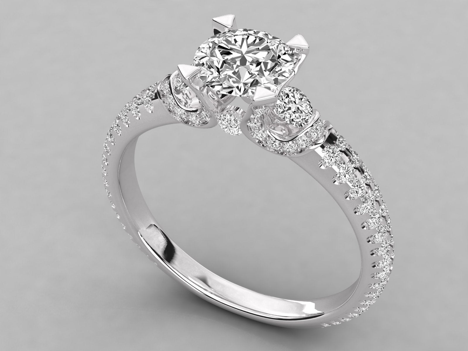 White Gold Ring