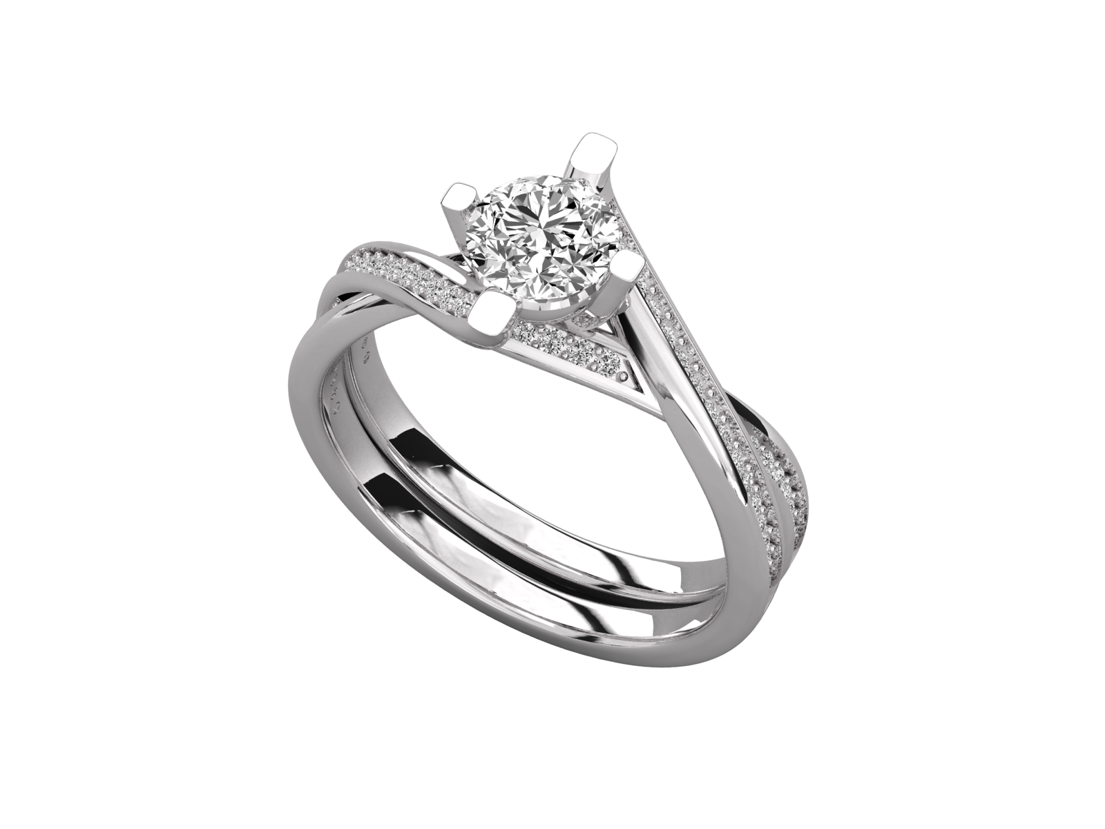 White Gold Ring