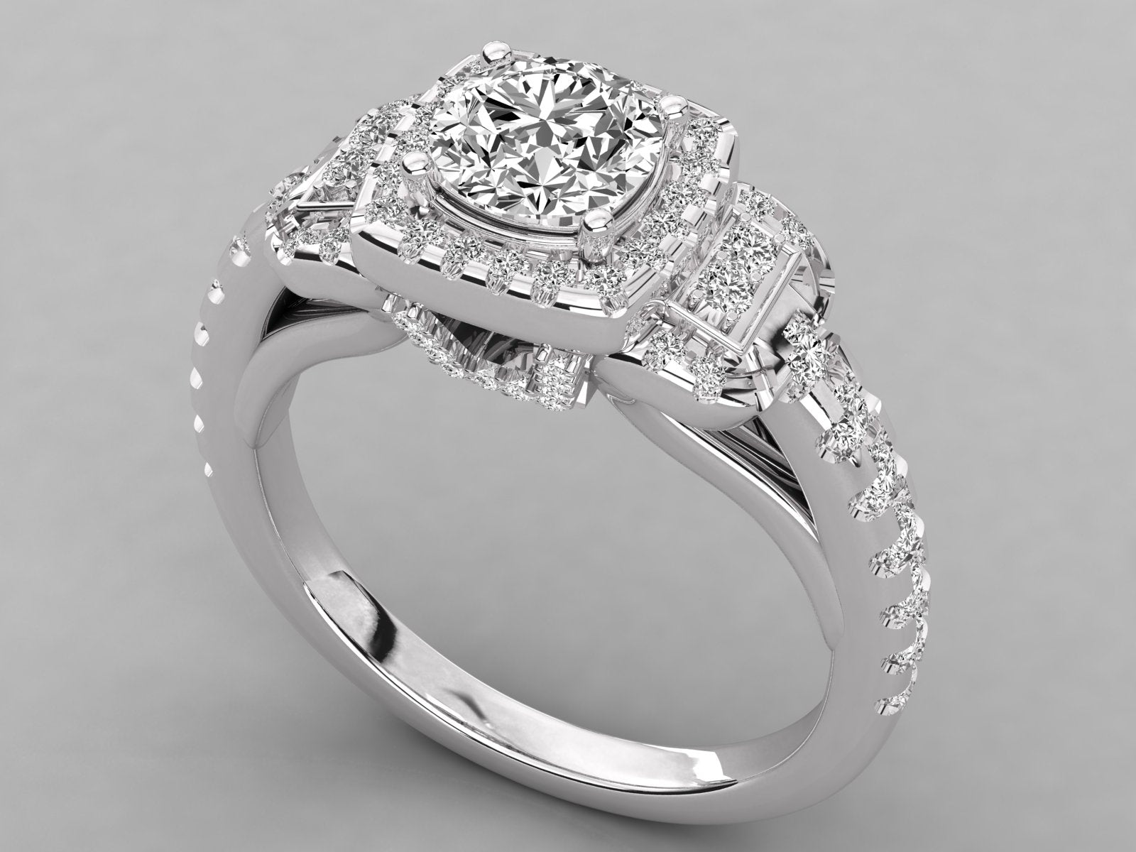 White Gold Ring