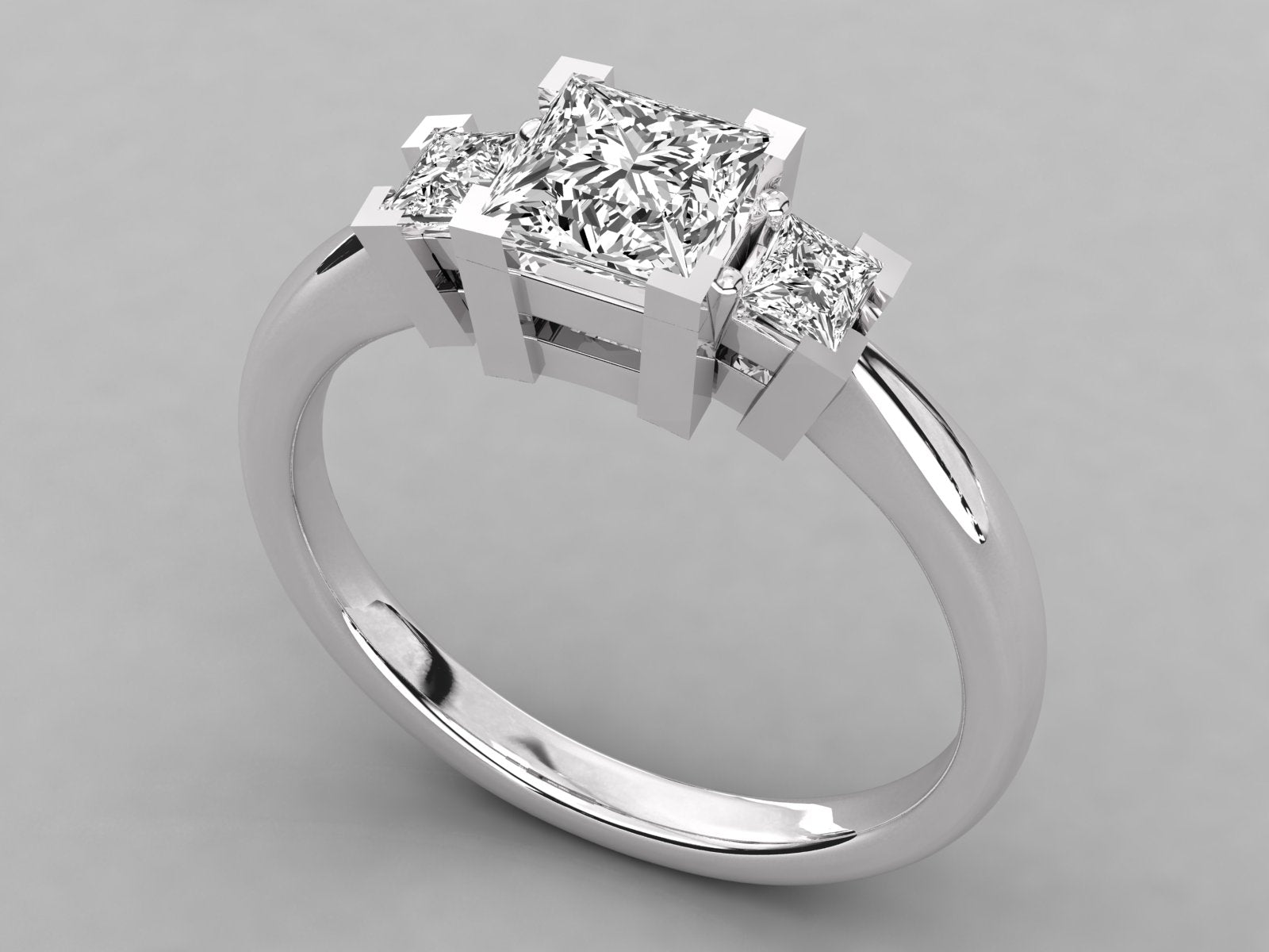White Gold Ring
