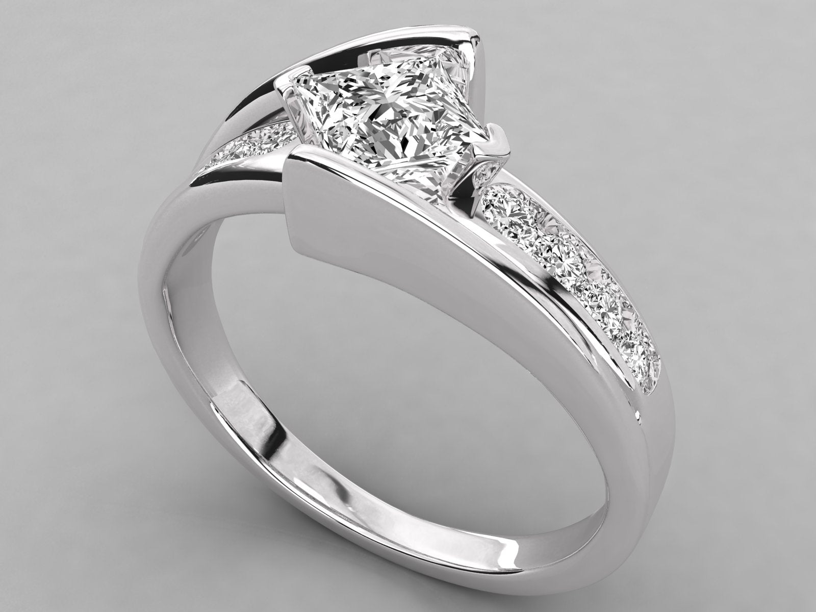 White Gold Ring