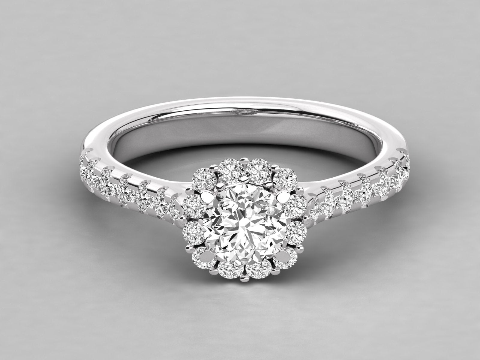 White Gold Ring