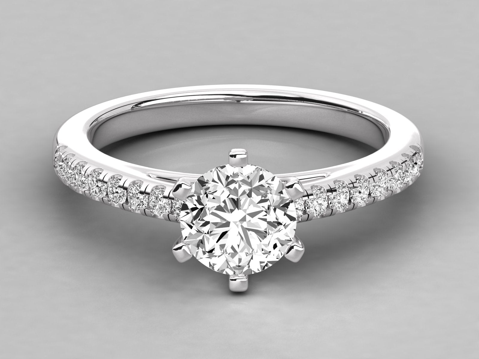 White Gold Ring