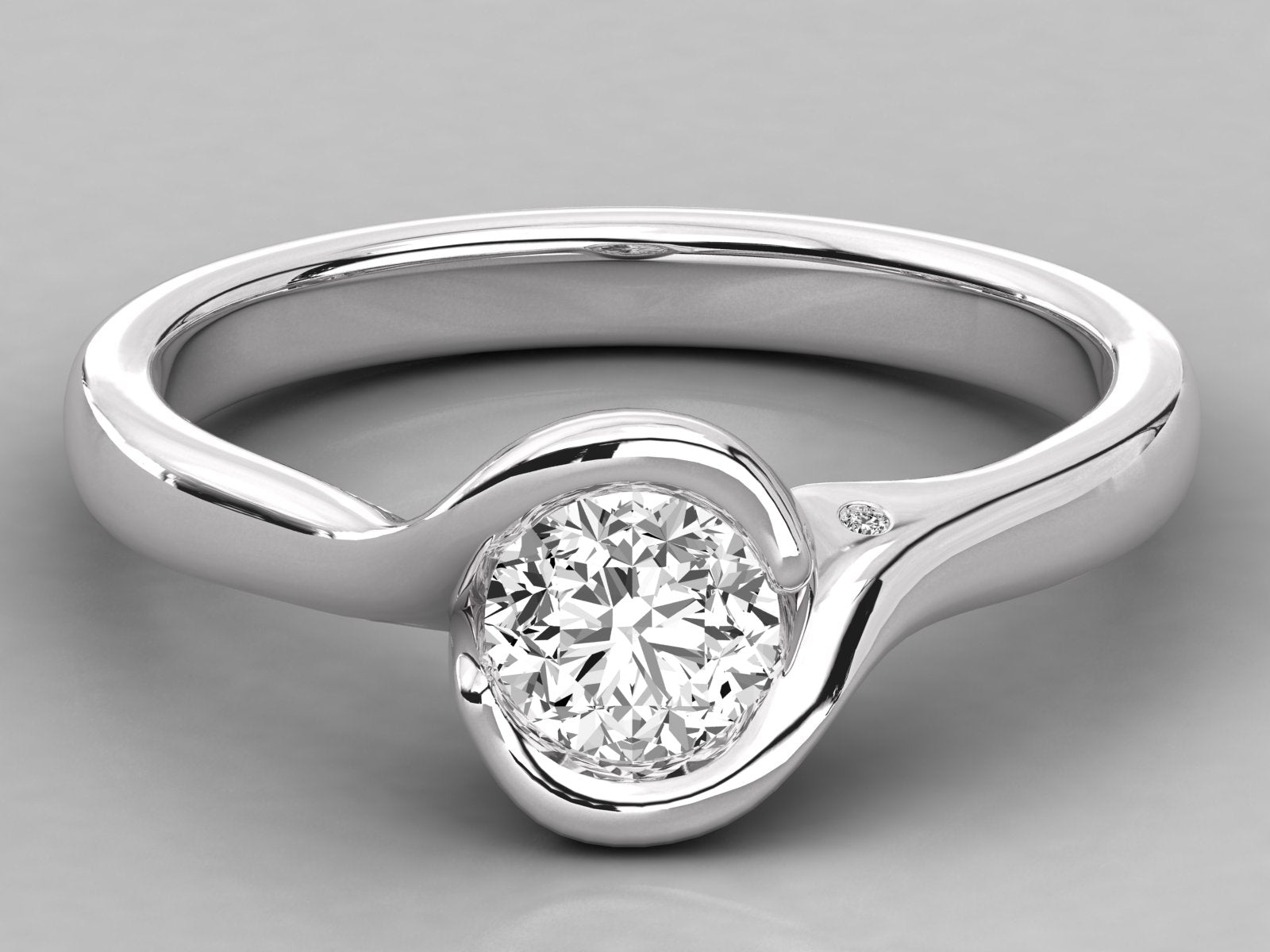 White Gold Ring