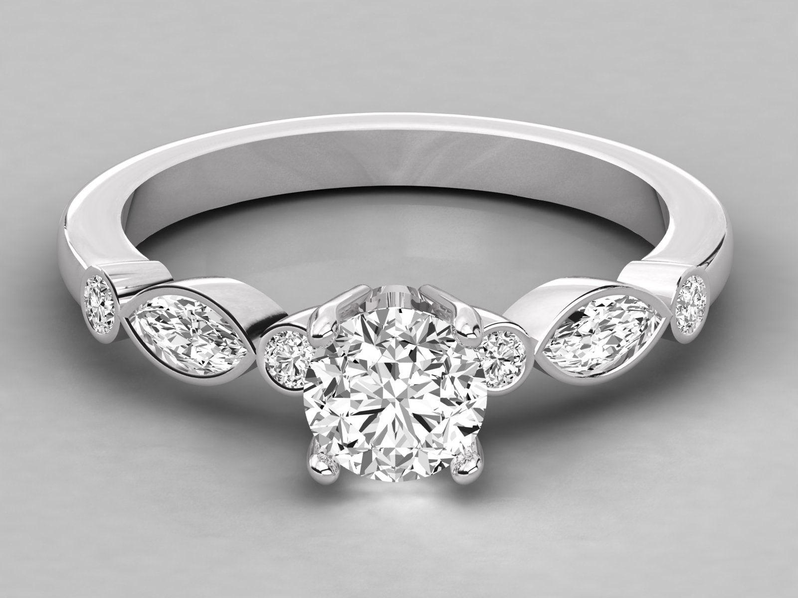 White Gold Ring