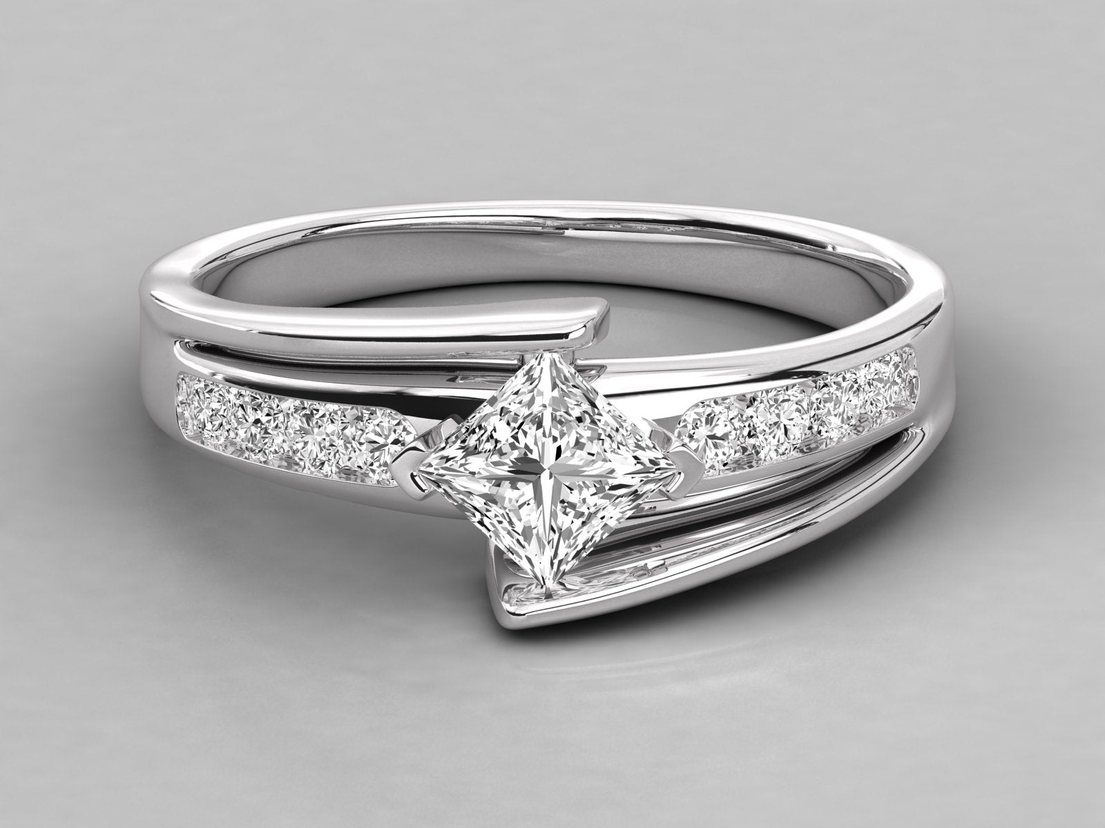 White Gold Ring
