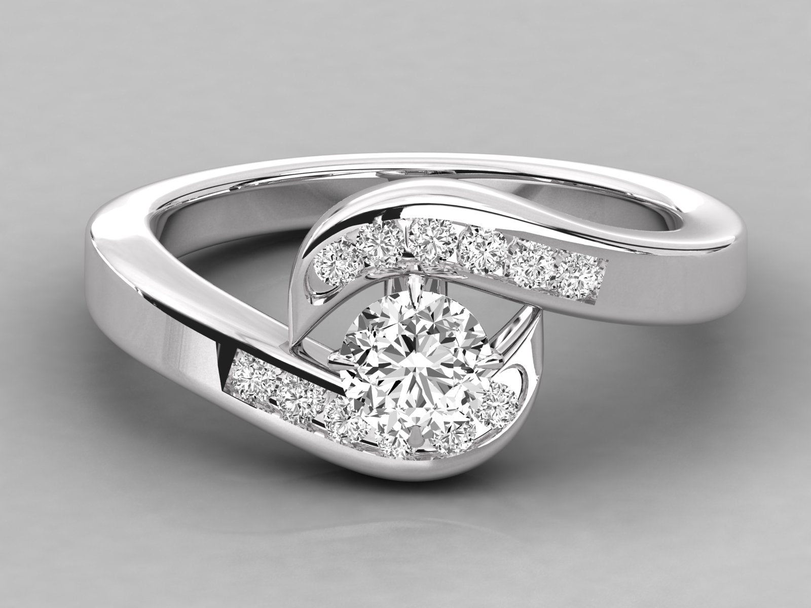 White Gold Ring