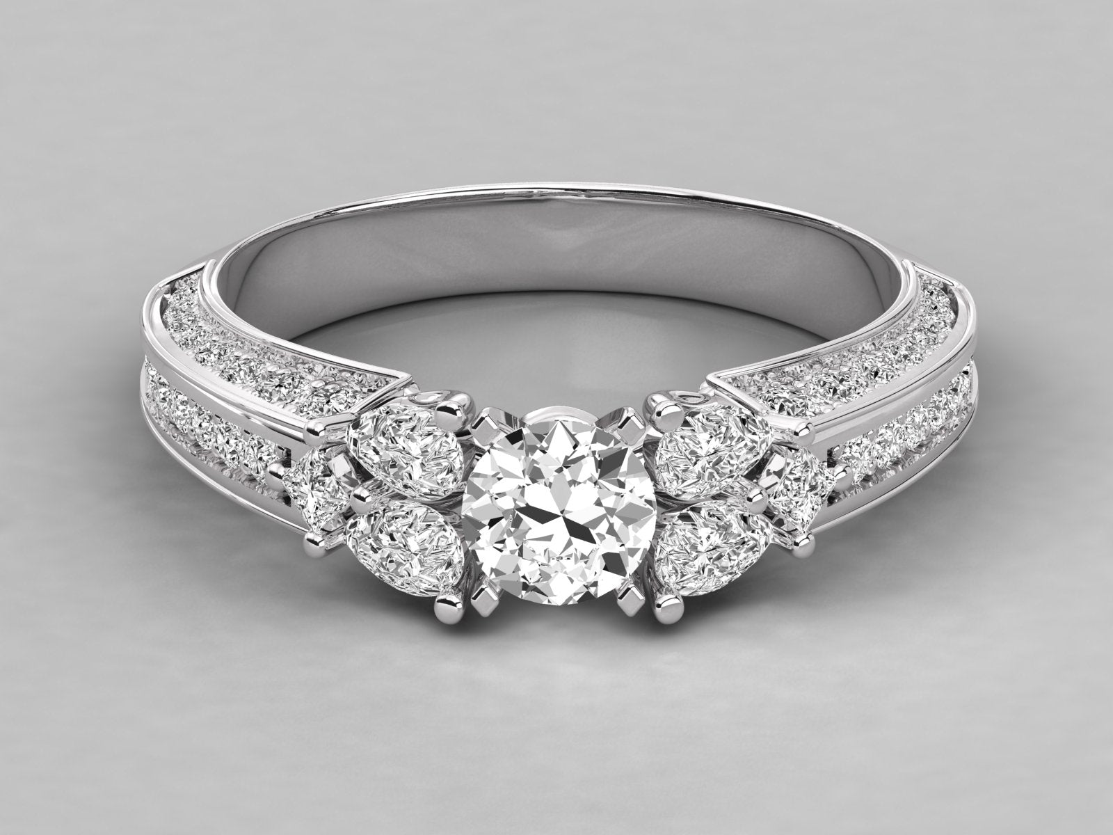 White Gold Ring