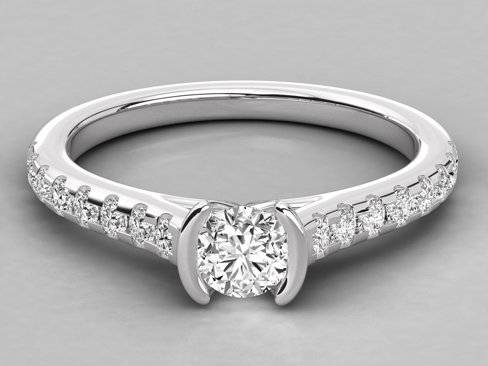 White Gold Ring