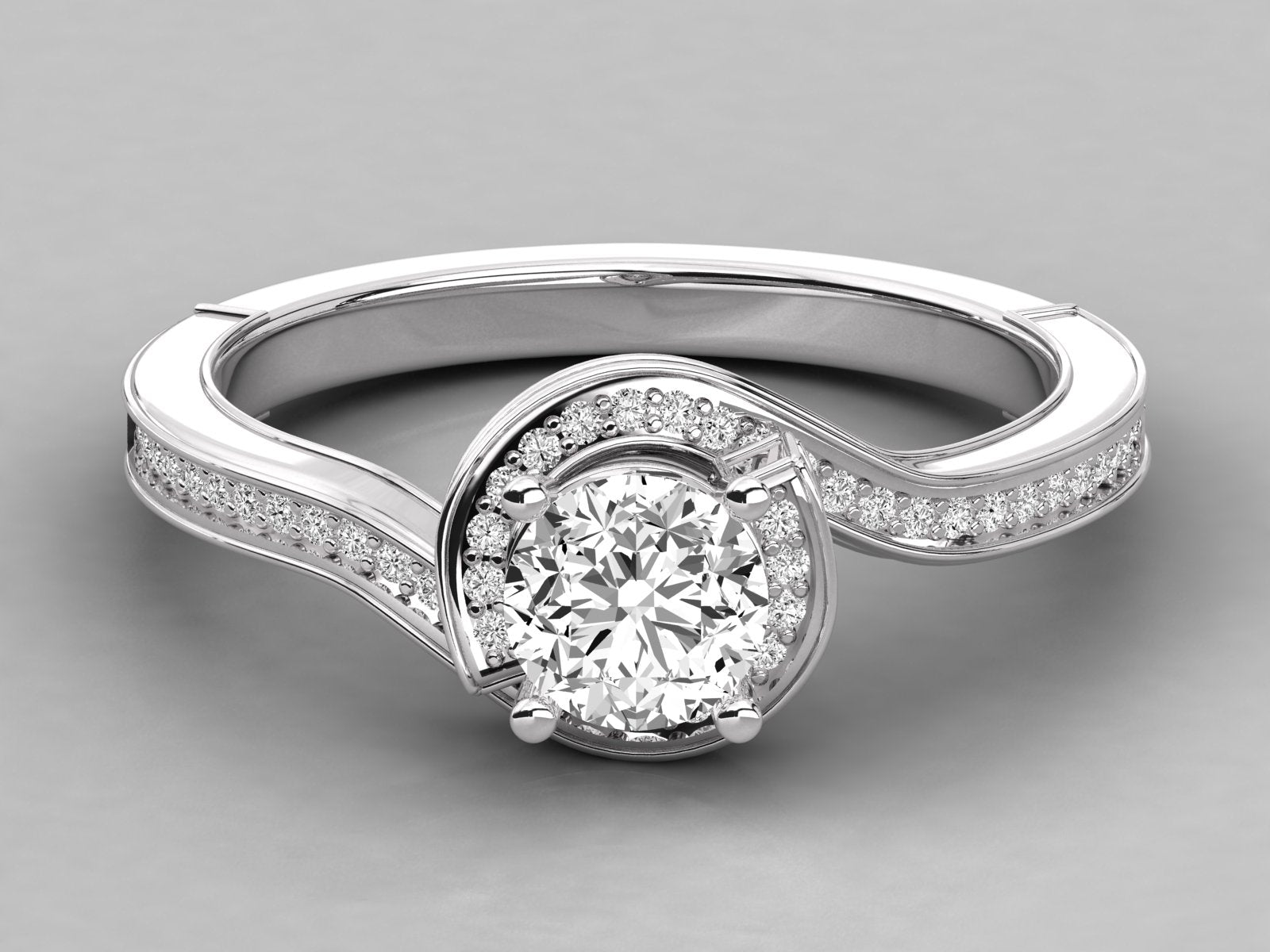 White Gold Ring