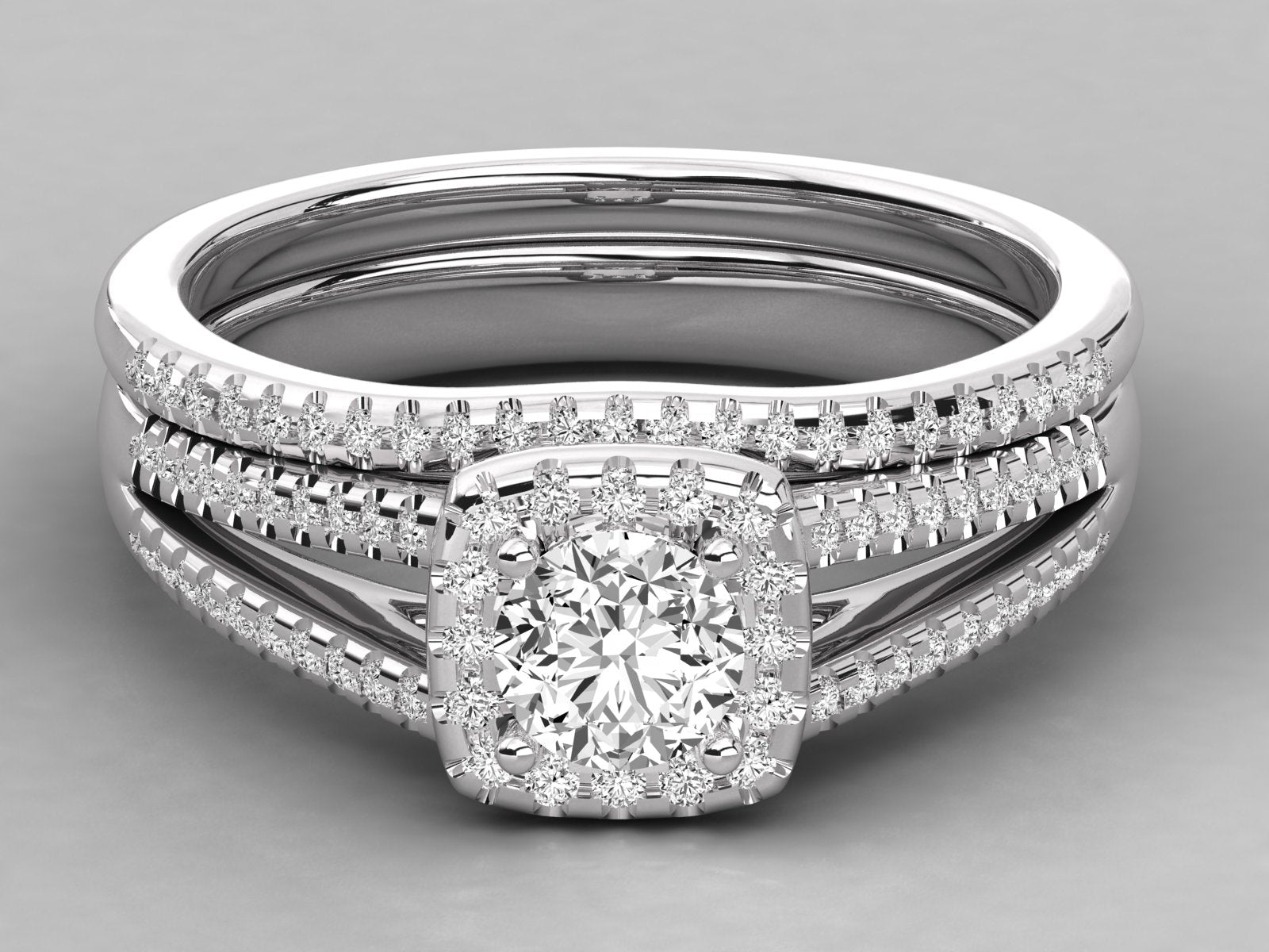 White Gold Ring