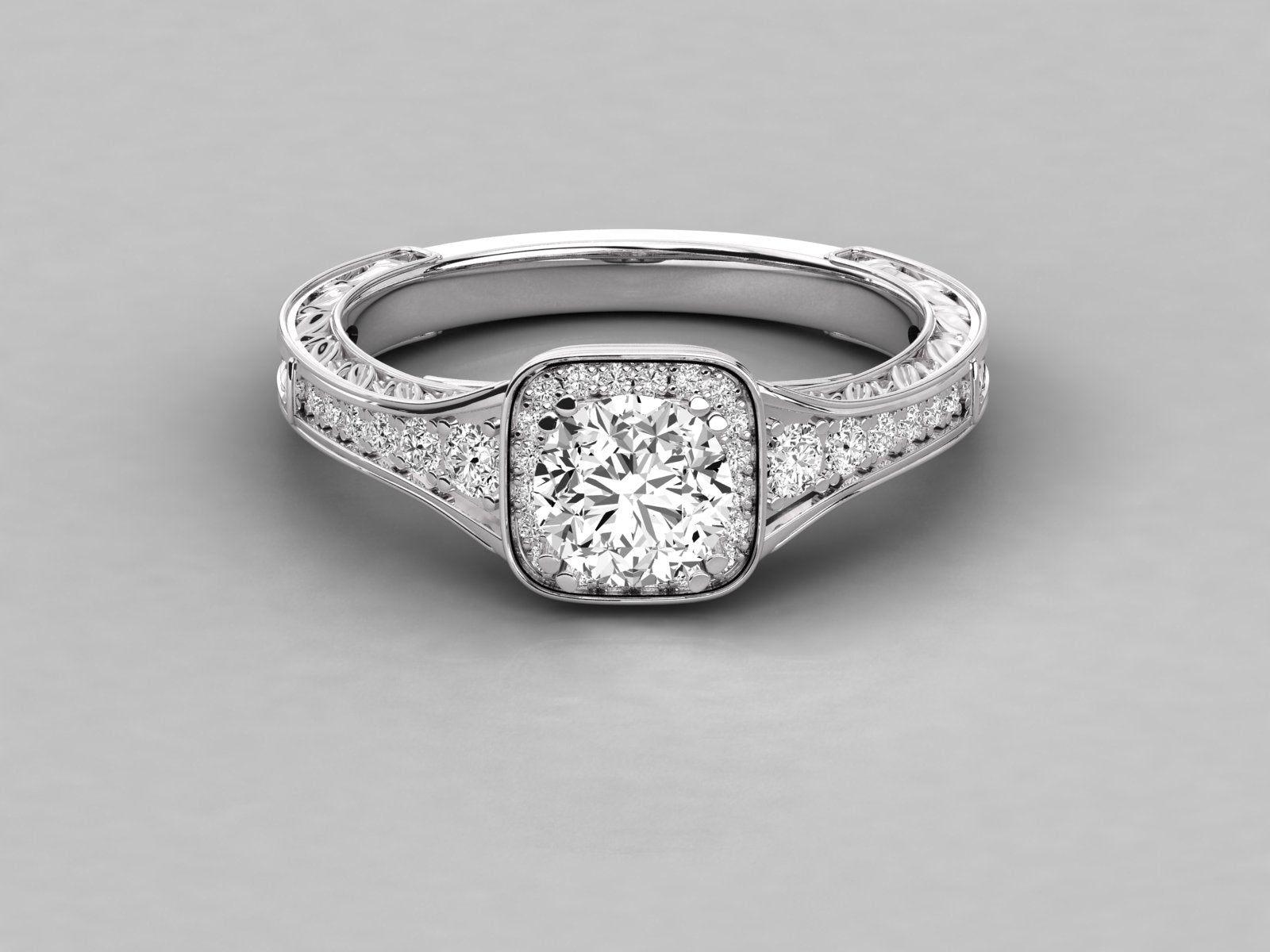 White Gold Ring