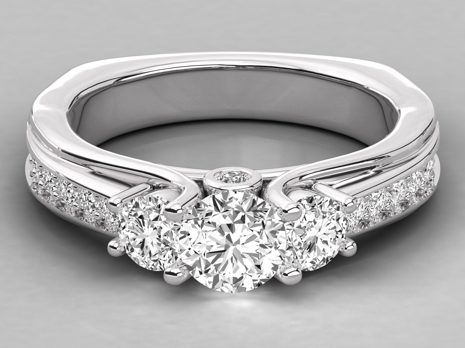 White Gold Ring