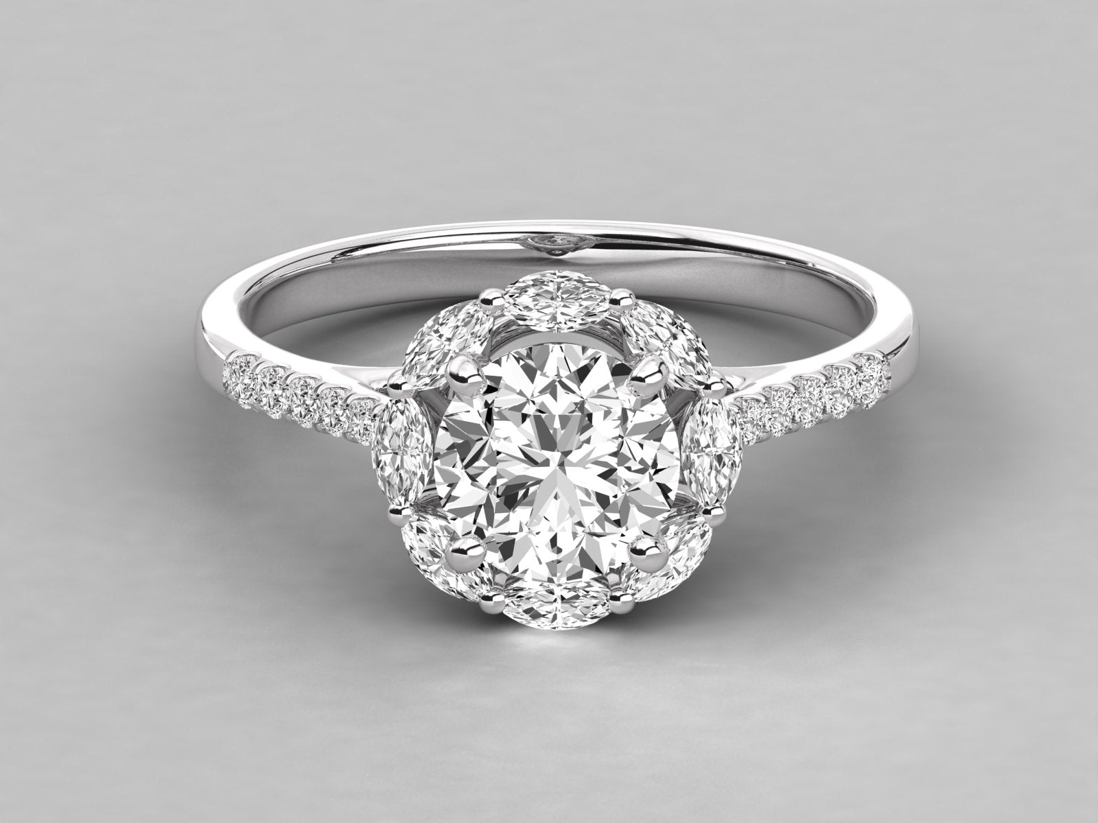White Gold Ring