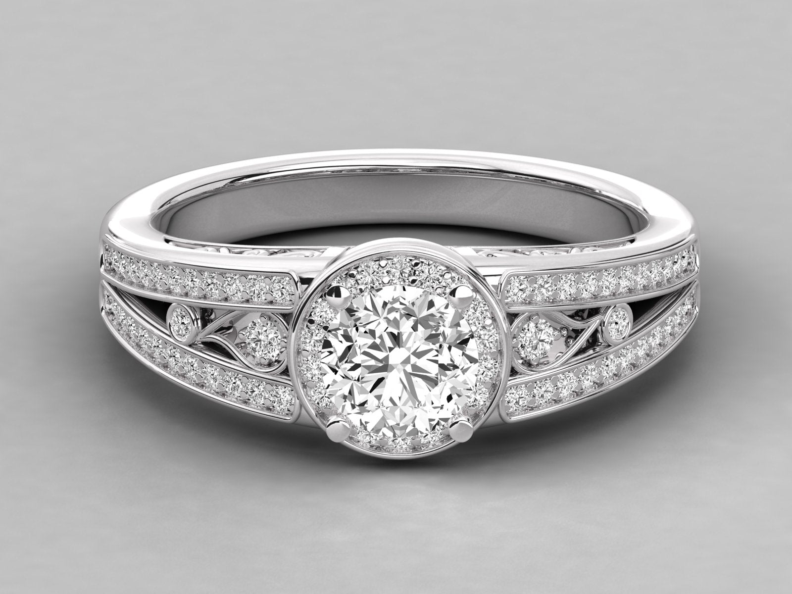 White Gold Ring
