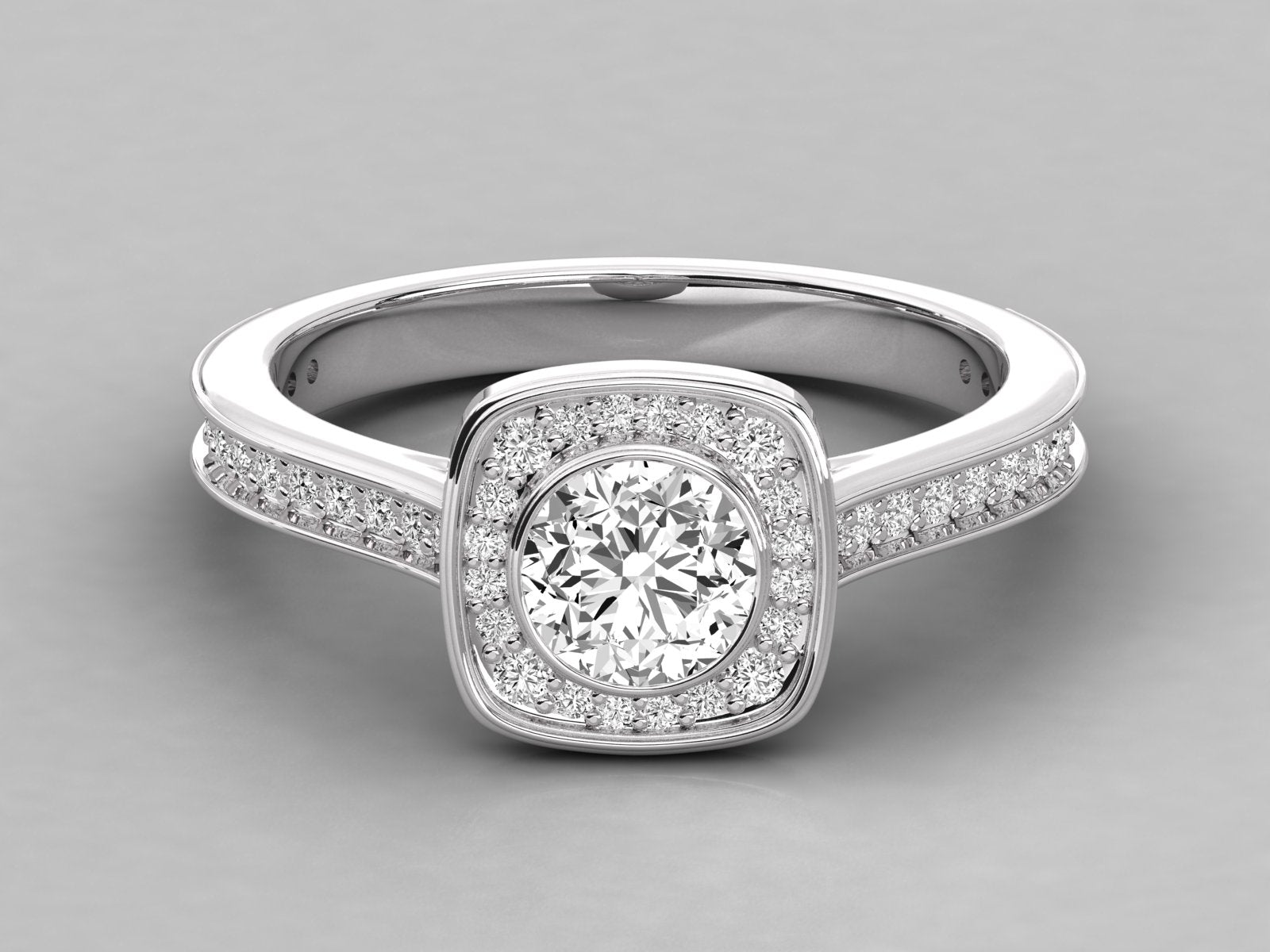 White Gold Ring
