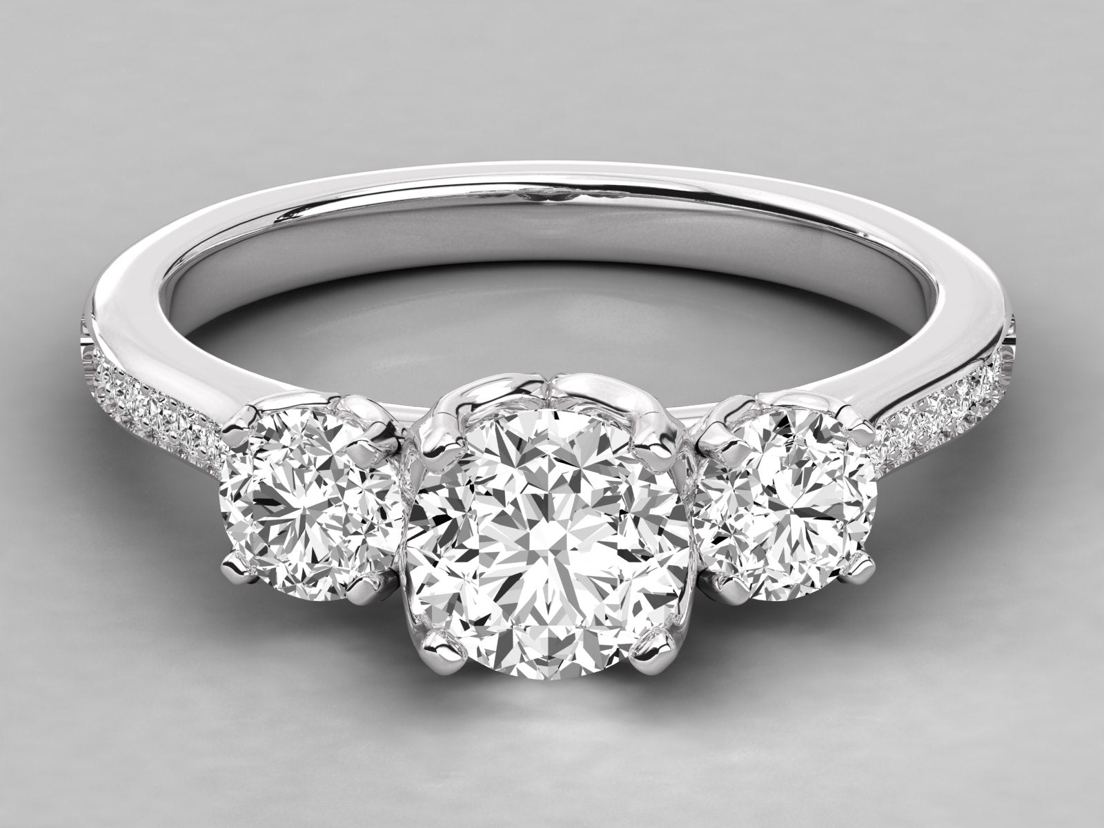 White Gold Ring