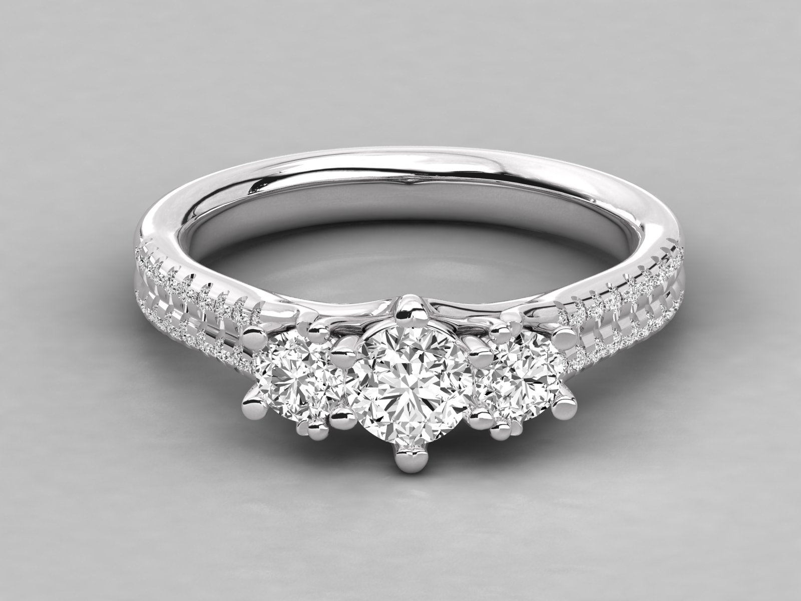 White Gold Ring