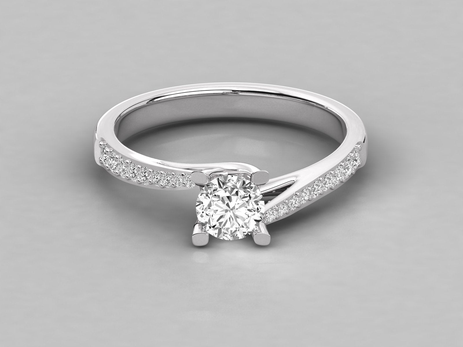 White Gold Ring