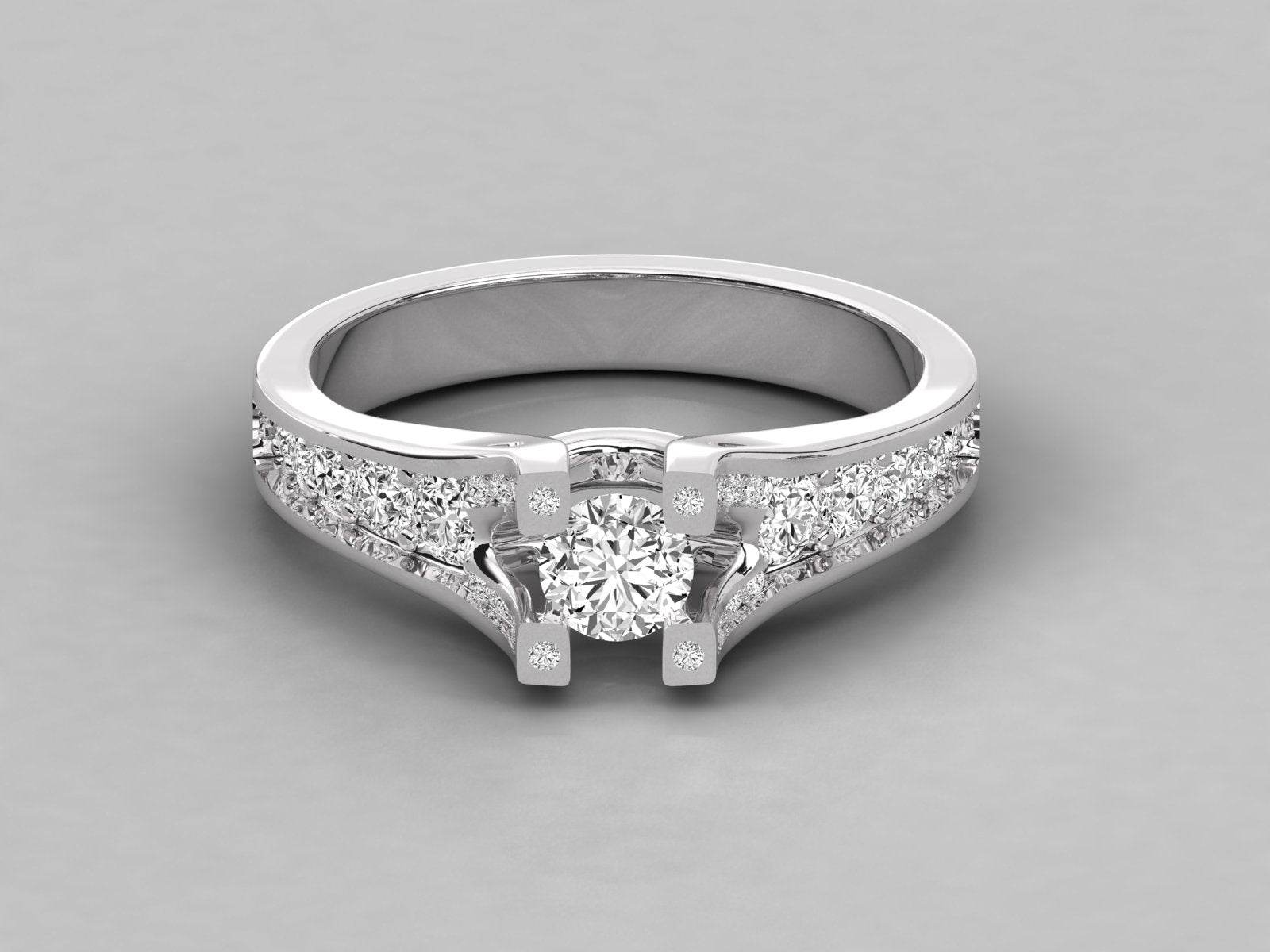 White Gold Ring