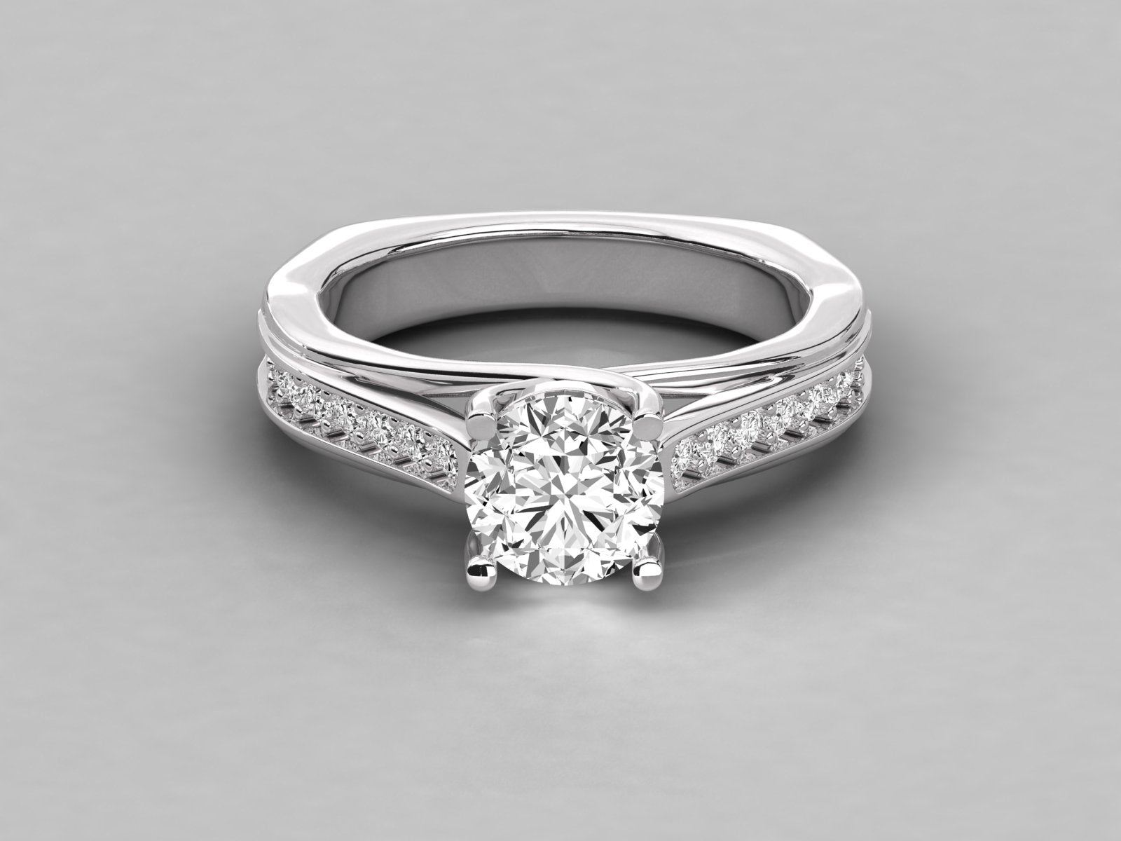 White Gold Ring