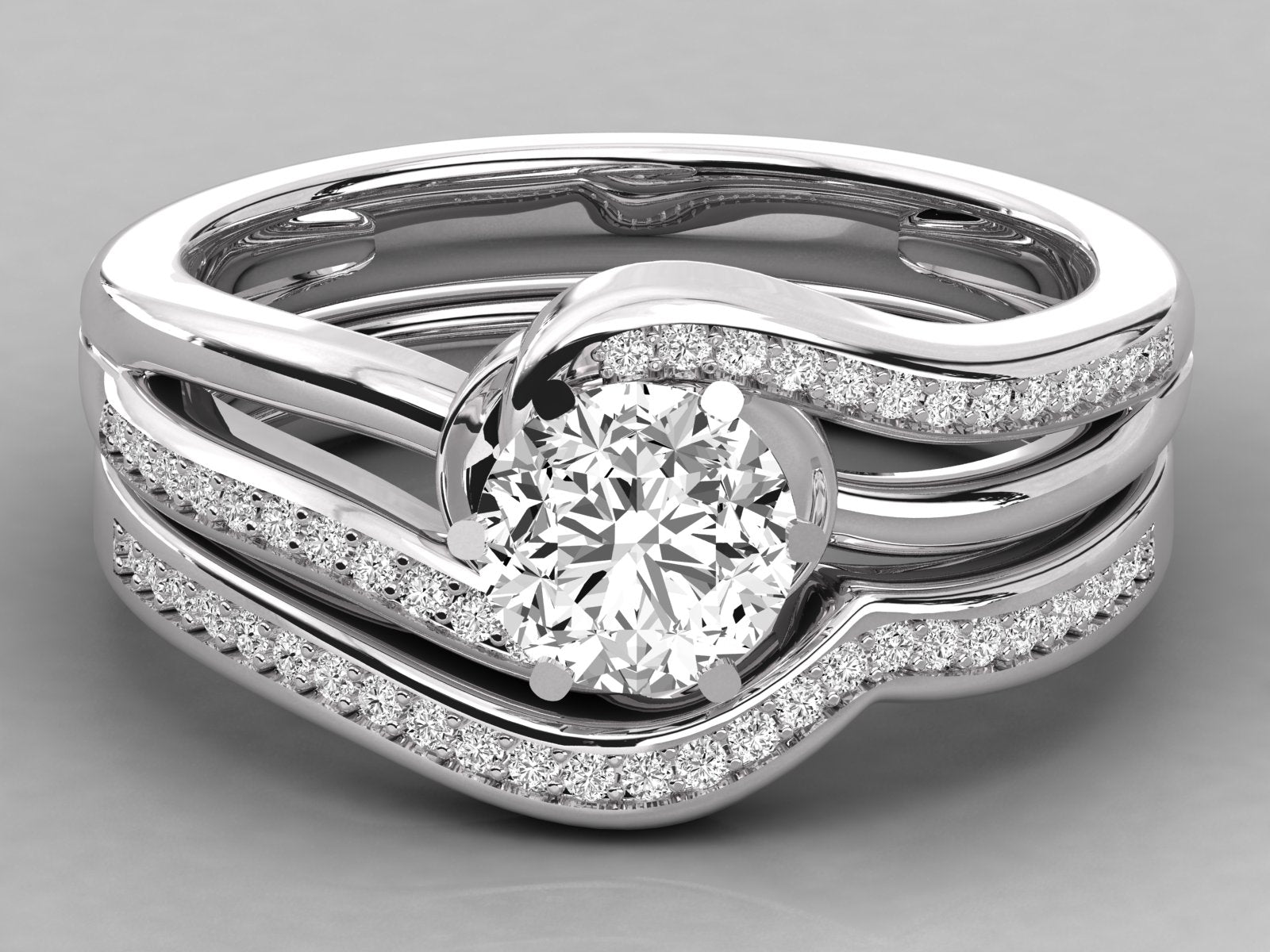 White Gold Ring