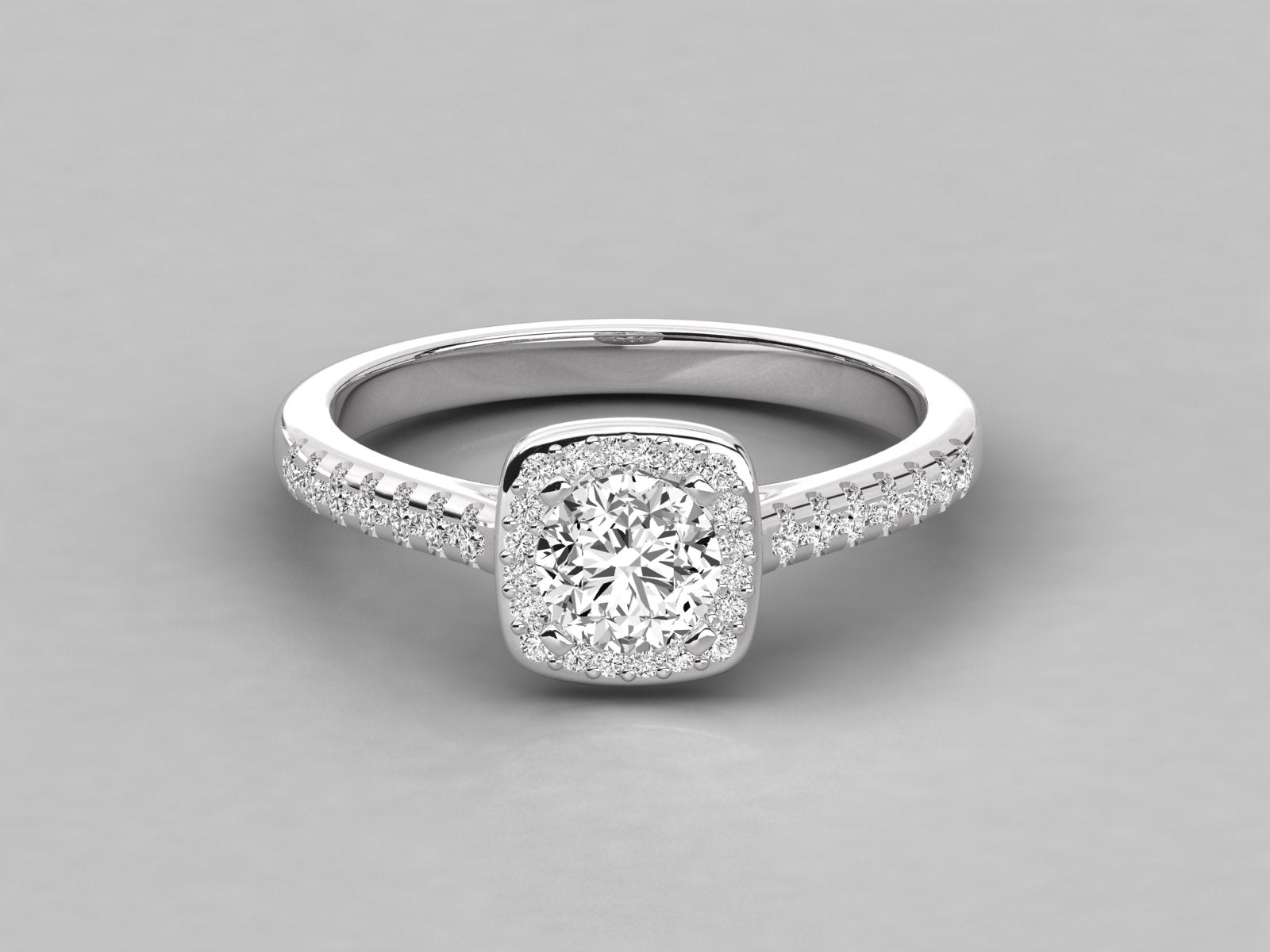 White Gold Ring