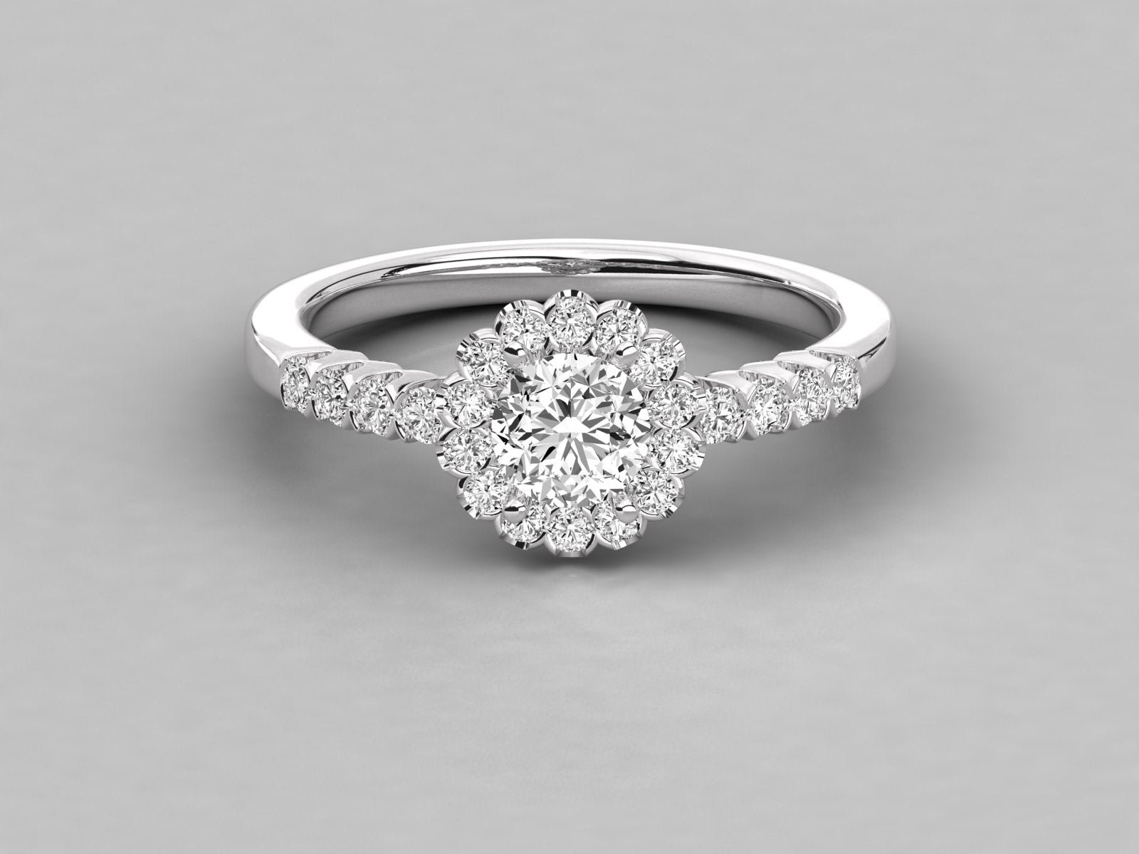 White Gold Ring