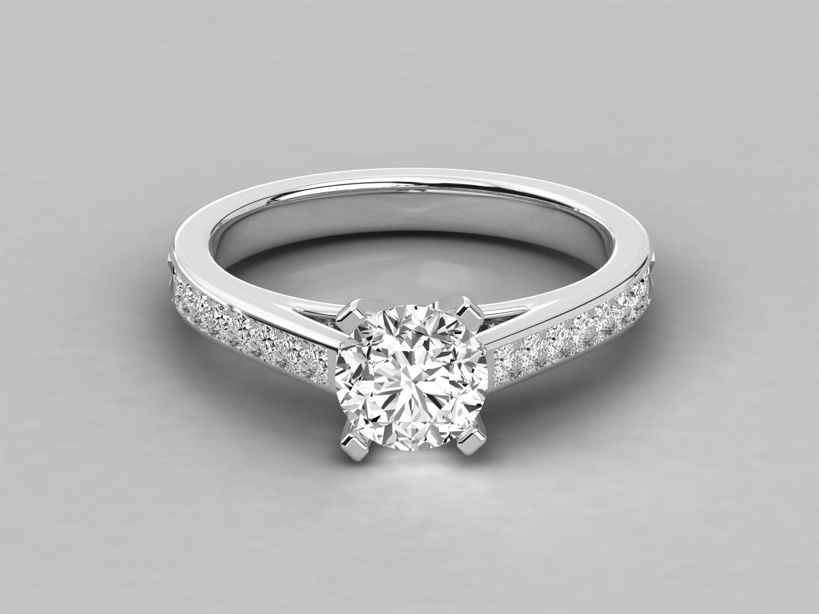 White Gold Ring