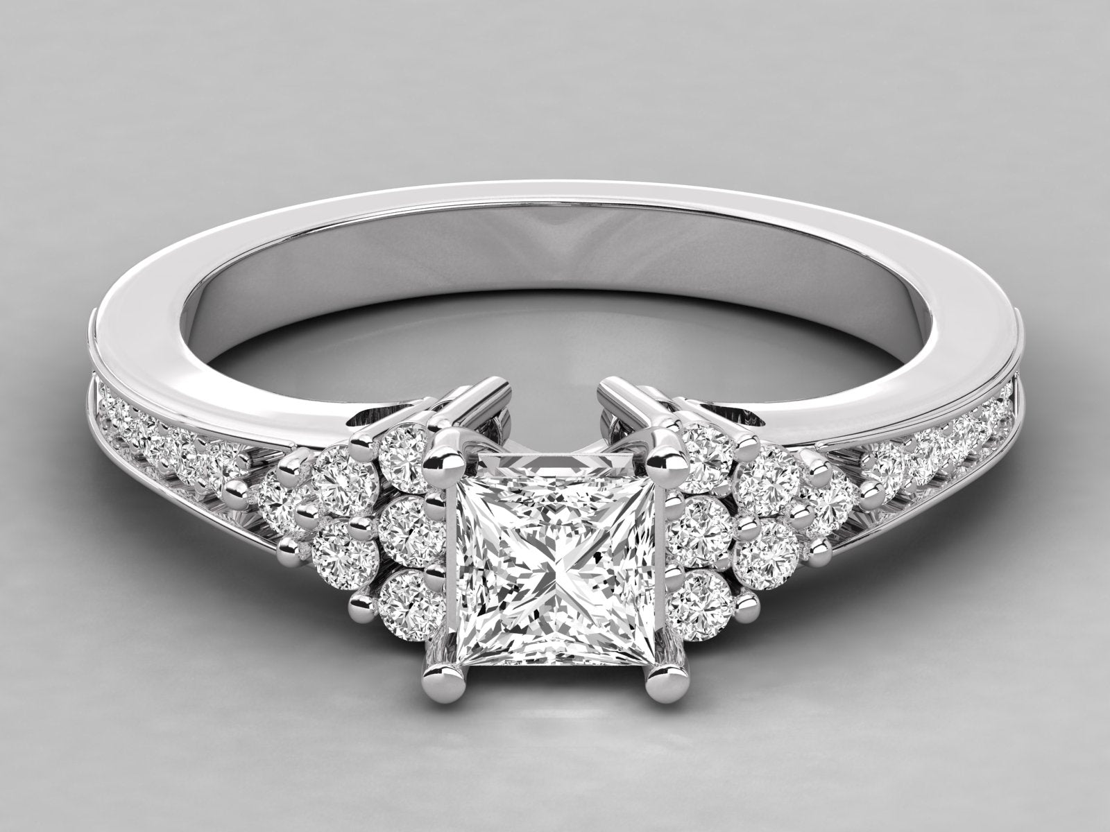 White Gold Ring