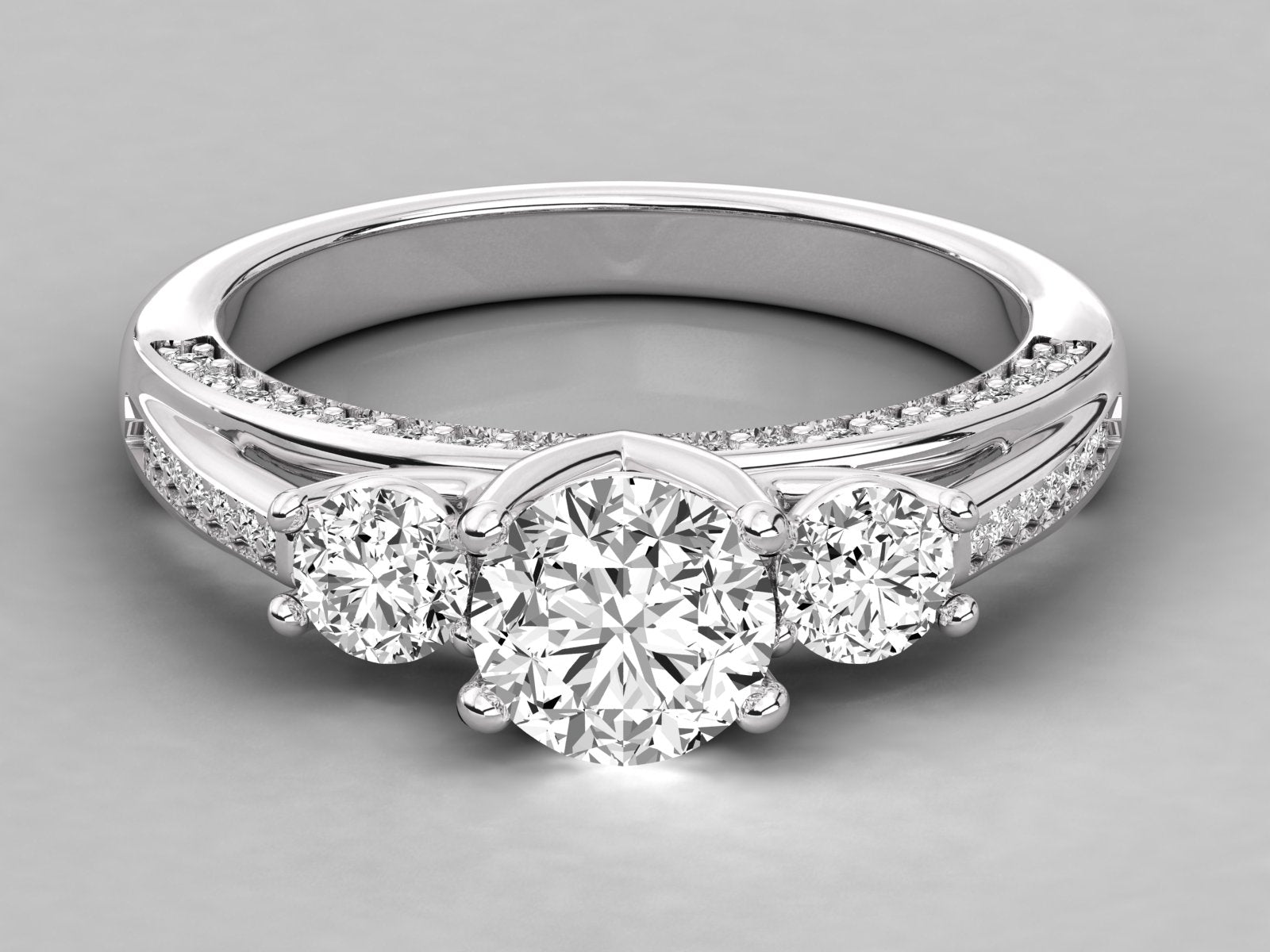 White Gold Ring