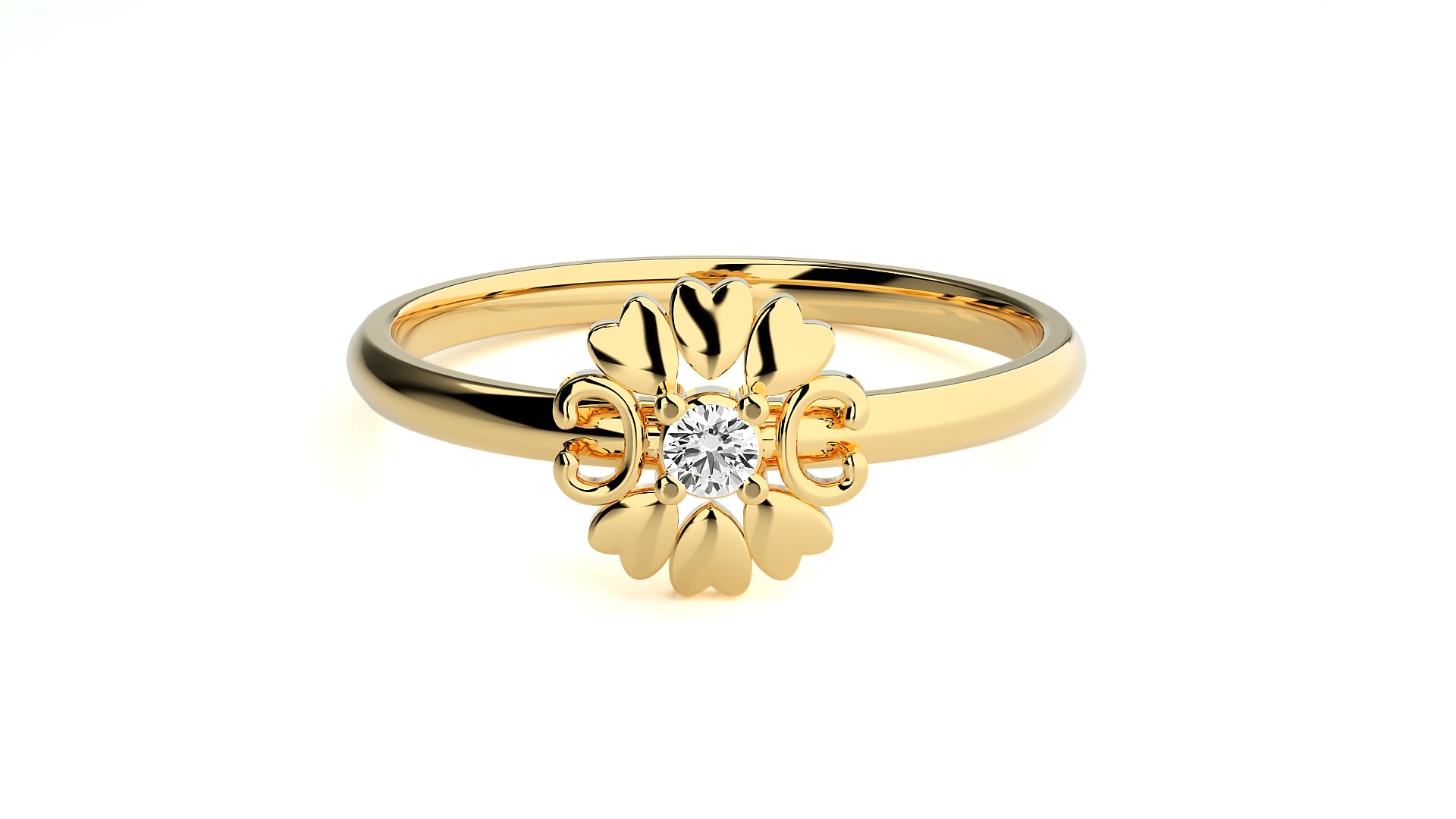 Yellow Gold Ring